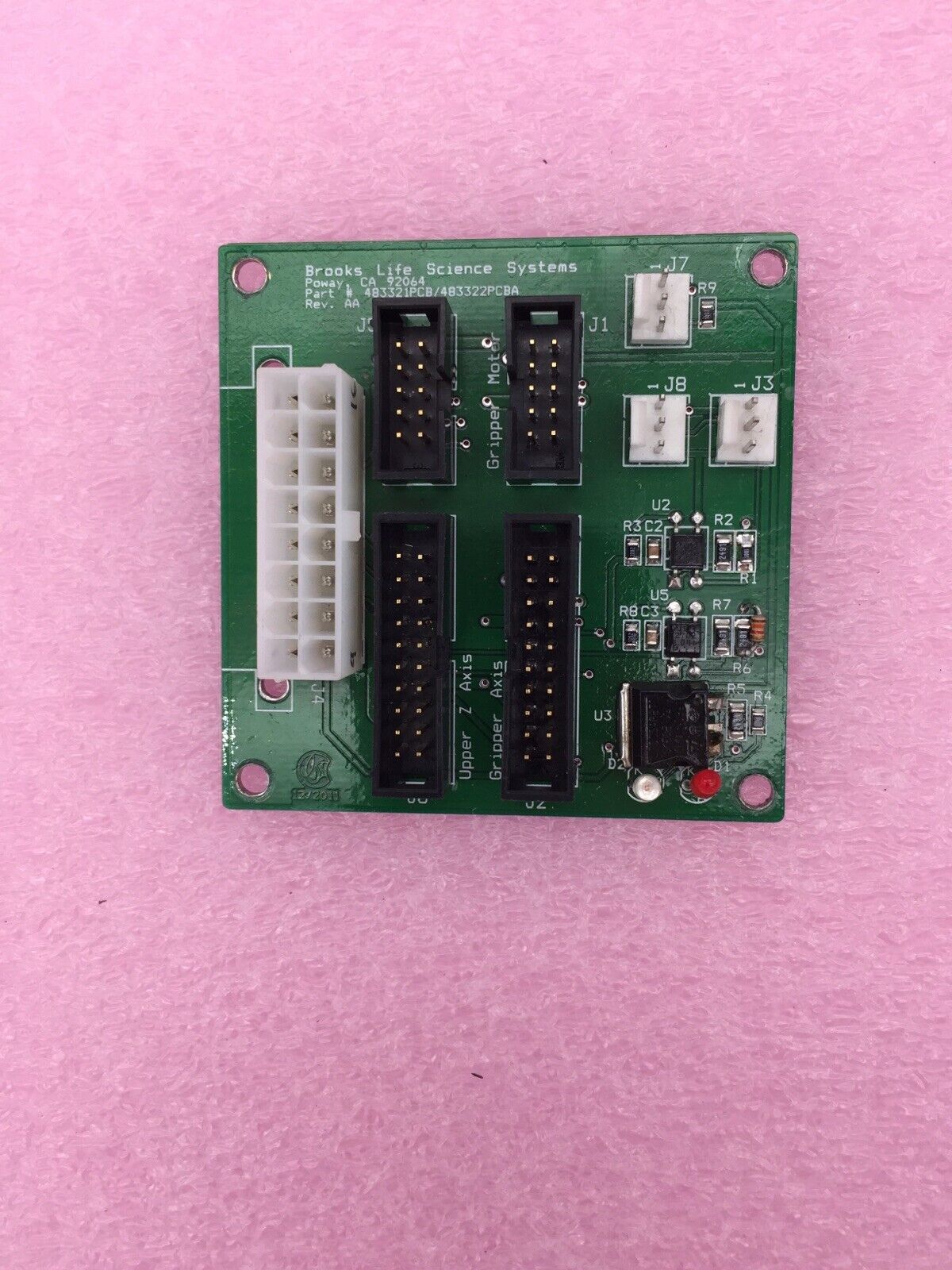 Brooks Systems 483321/483322 PCB REV. AA Replacement Board