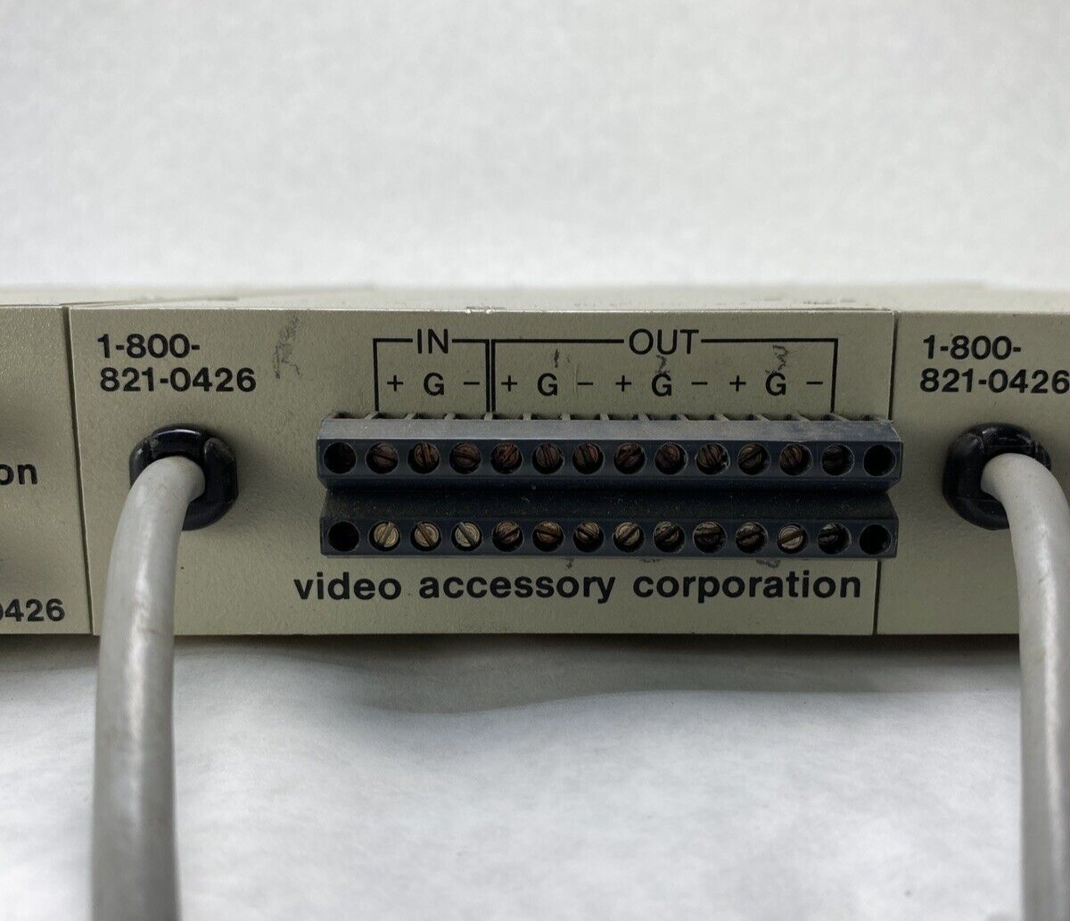 VAC Video Accessory Corporation Audio Distribution Amplifier