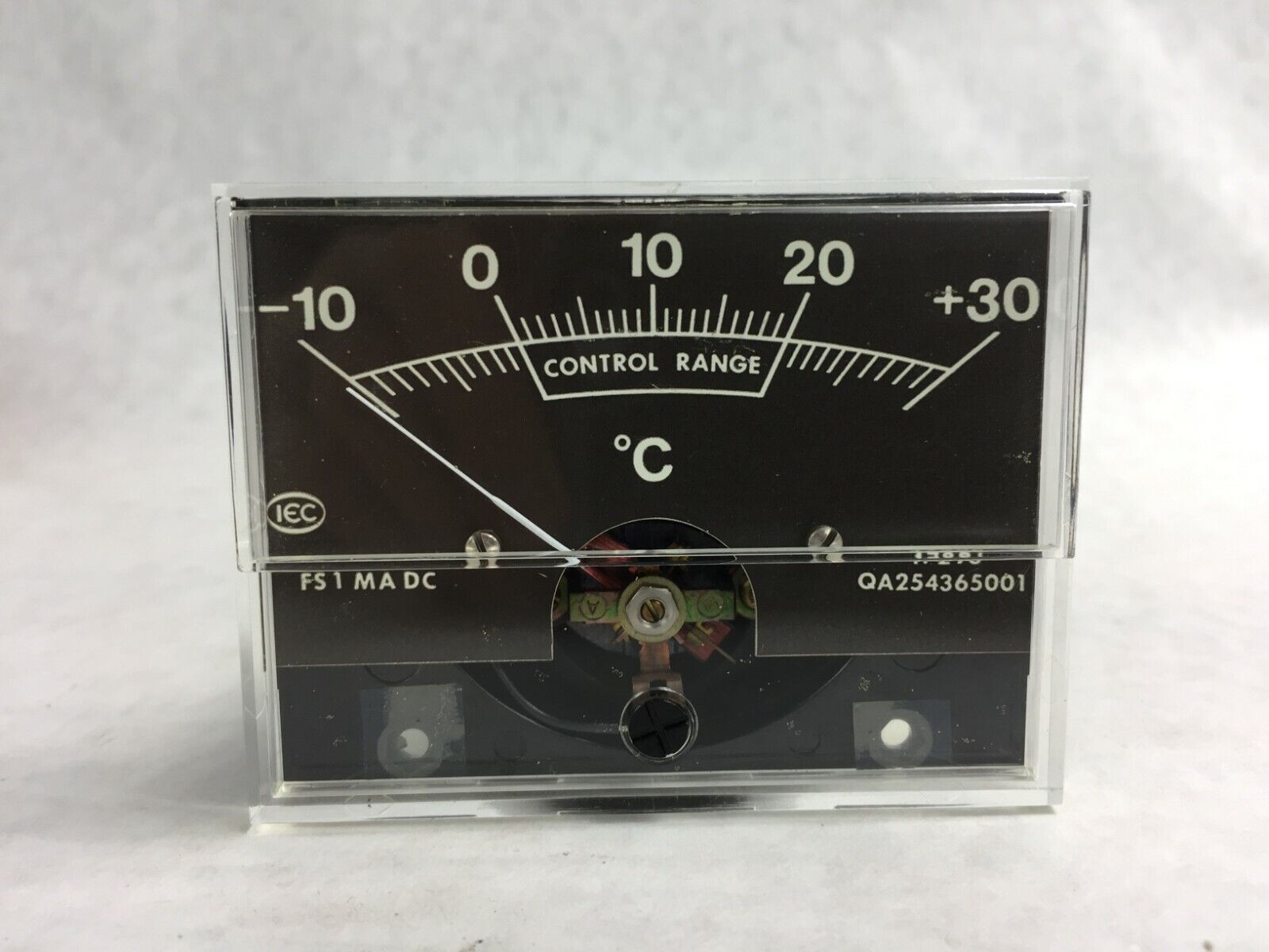 Beede QA254365001 -10 to +30 C Control Range Gauge