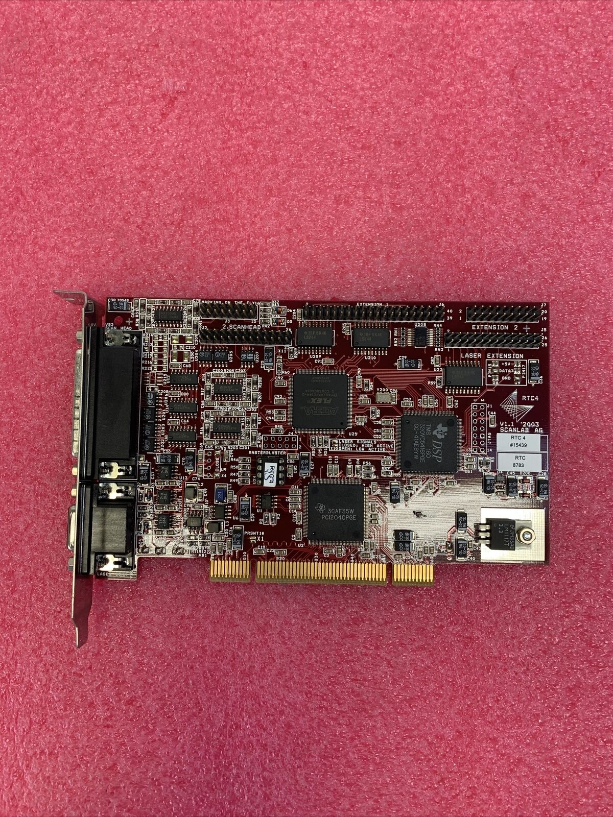 SCANLAB AG Laser Scanner Card RTC4 V1.1 PCI Laser Scanner Card w/extension