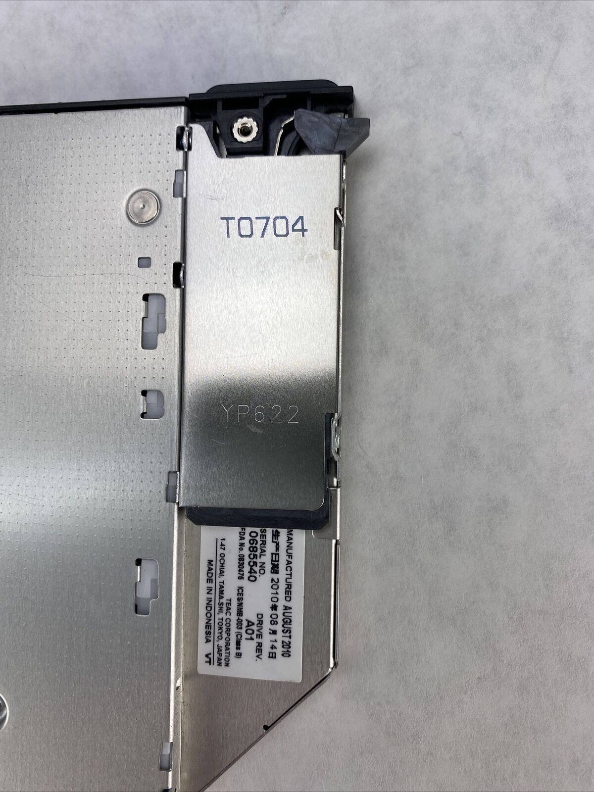 Dell 0D5M0T 8X SATA DVD-ROM Drive DV-18SA for Latitude E6400 E6510