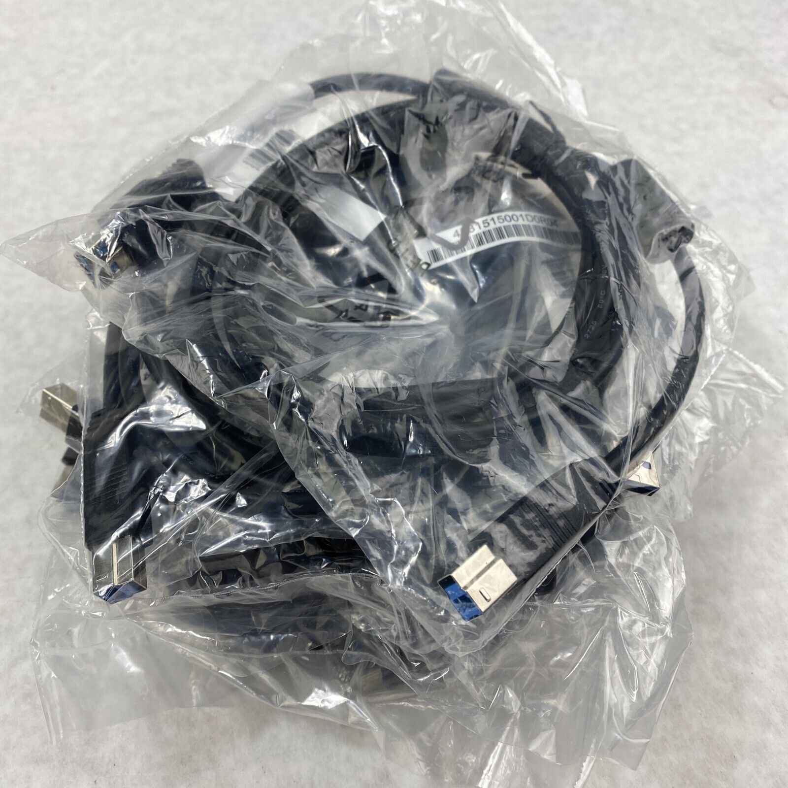 Lot(5) Genuine HP 917468 SS USB 3.0 Cable A-Male to B-Male 6ft Black