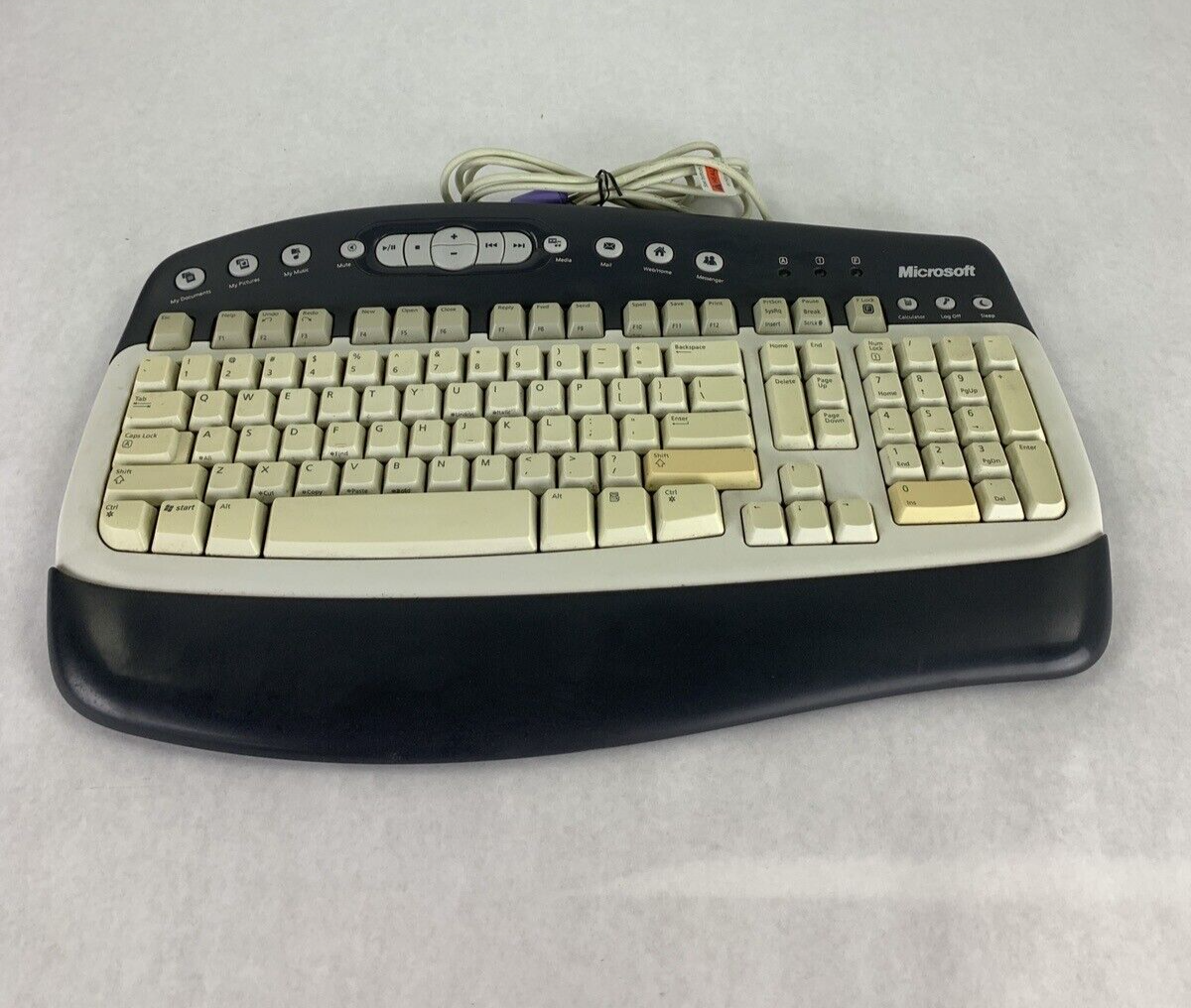 Microsoft KB-0168 Digital Media Wired PC Keyboard 1.0A Ergonomic