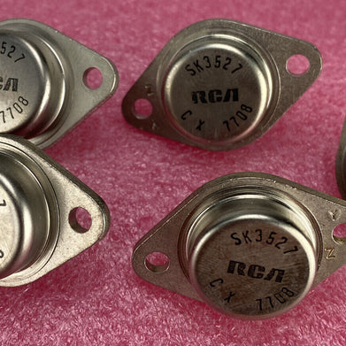 Lot of 5 RCA SK3527 CX 7708 Bipolar Transistor