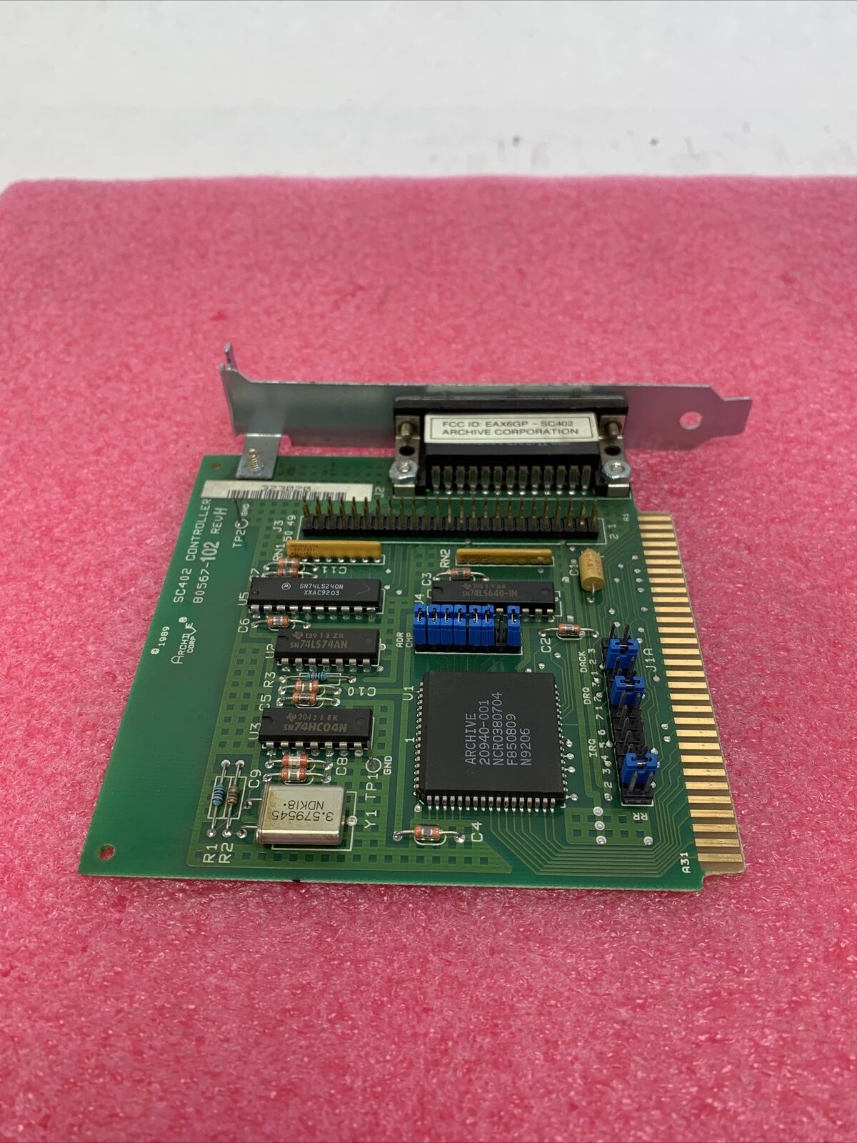Archive Corp SC402 Controller Card ISA
