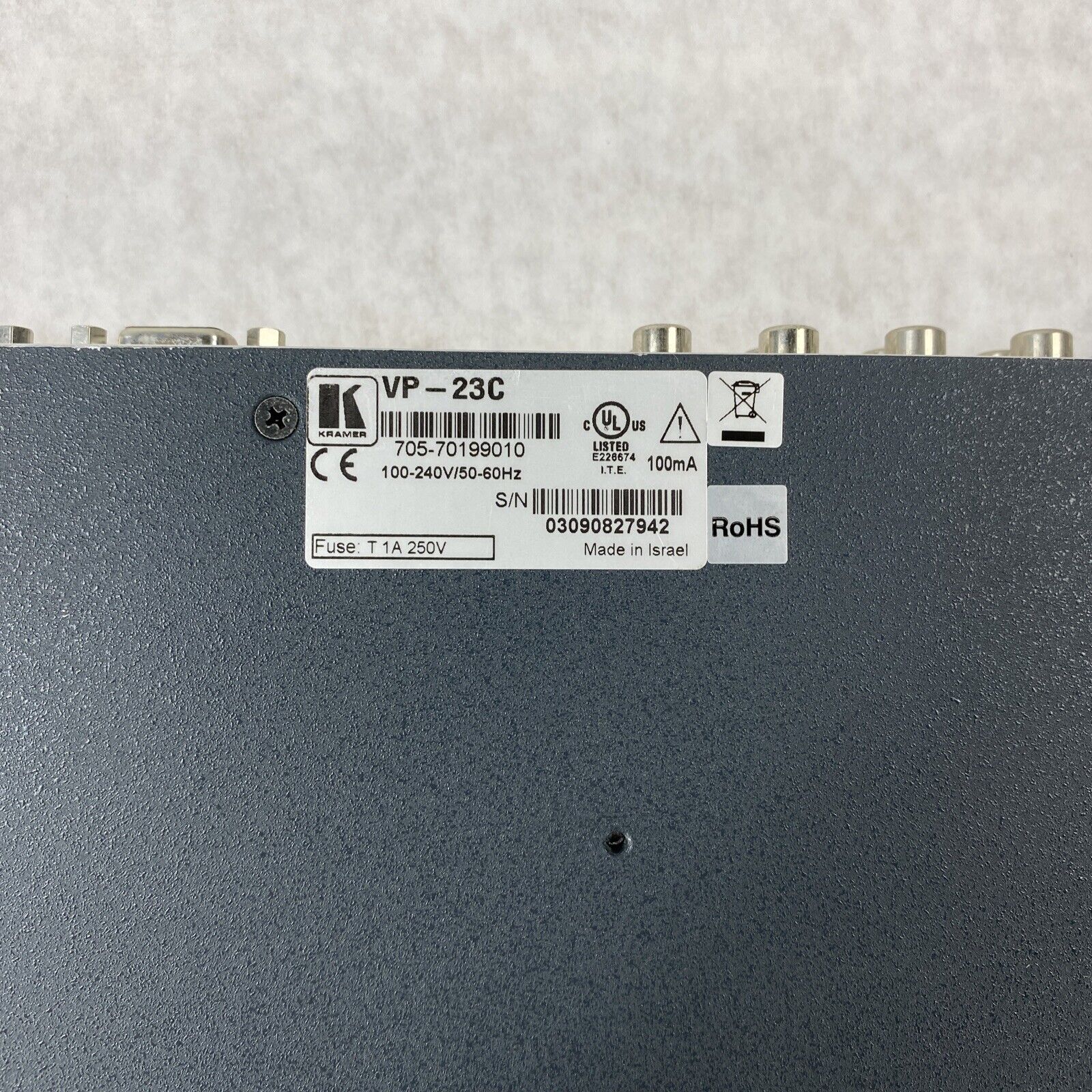 Kramer VP-23C Multi Format Presentation Switcher