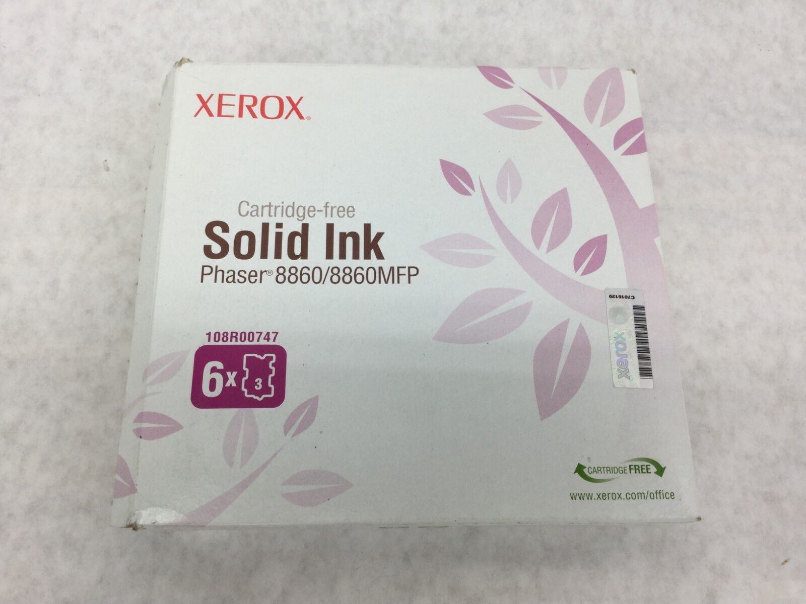 Genuine Xerox Solid Ink Magenta 108R0747 for Phaser 8860/8860MFP  4 in Pack-NEW