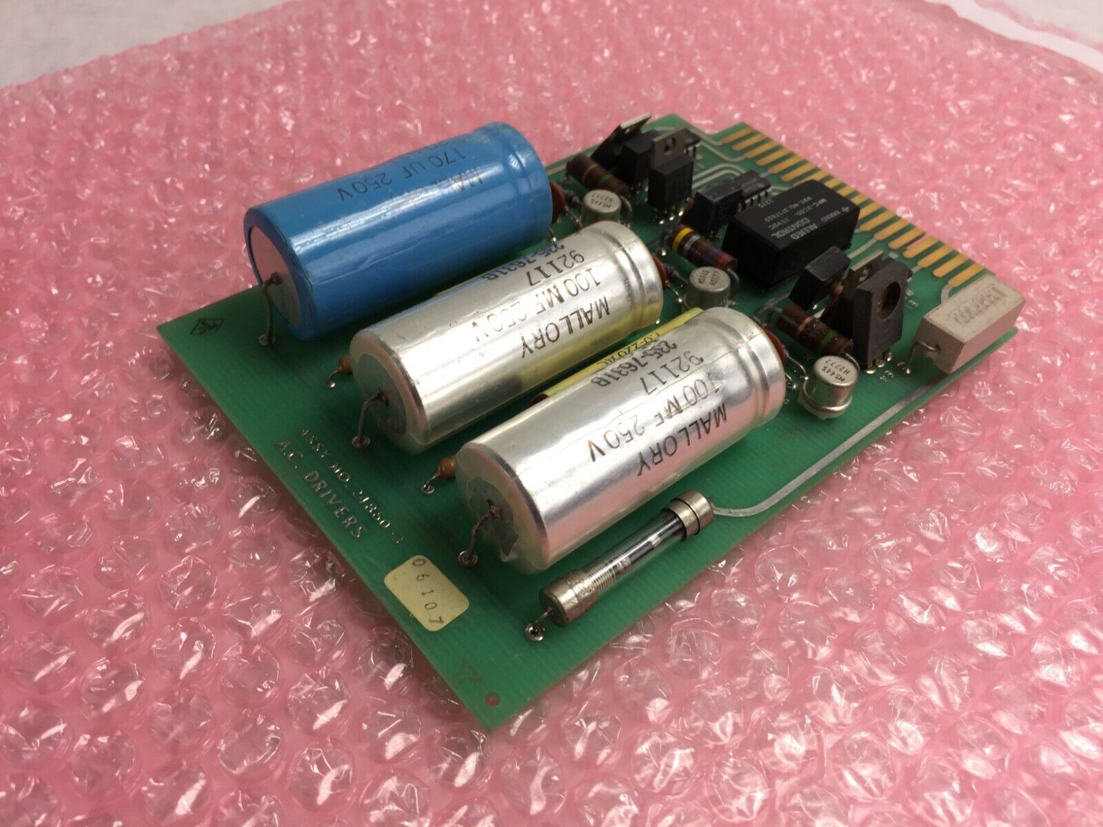 MSI 06107 A.C. Drivers Assy No 24860-3 Card