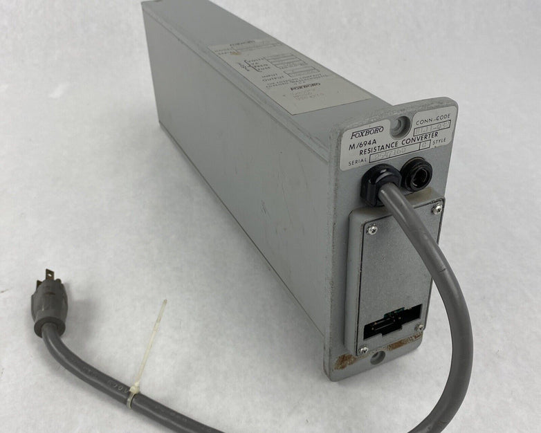 Foxboro 694AC-0AW-6 M/694A Resistance Converter Missing Side Panel