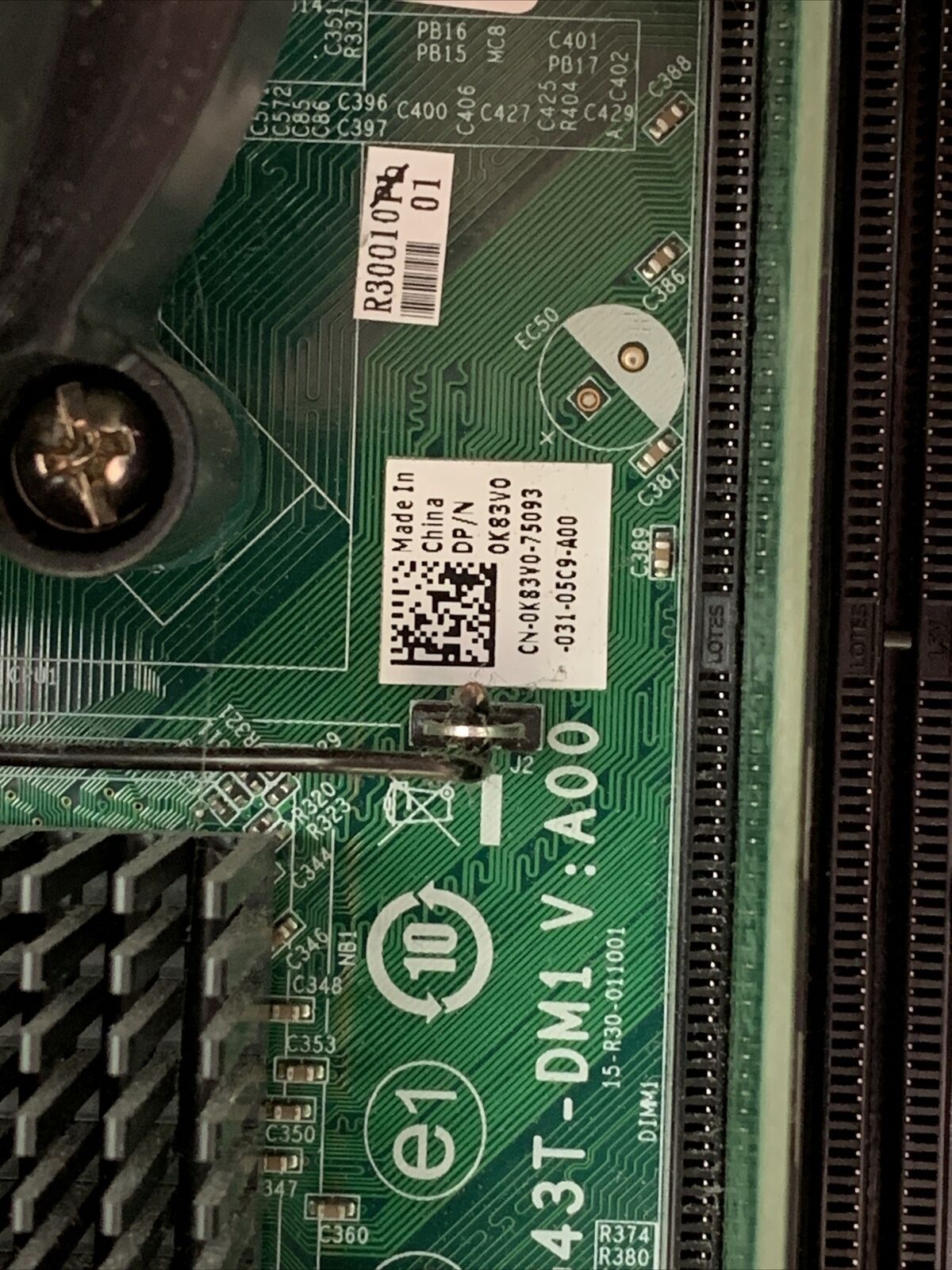 Dell Inspiron 560 MT Intel Pentium Dual-Core E5400 2.7GHz 2GB RAM No HDD No OS