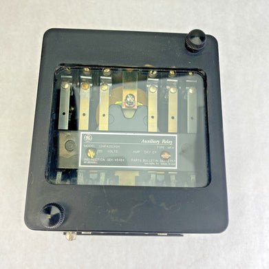 GE 12HFA151A1H Type HFA 5.5x6" 250V DC/CY Wall Mount Auxiliary Relay