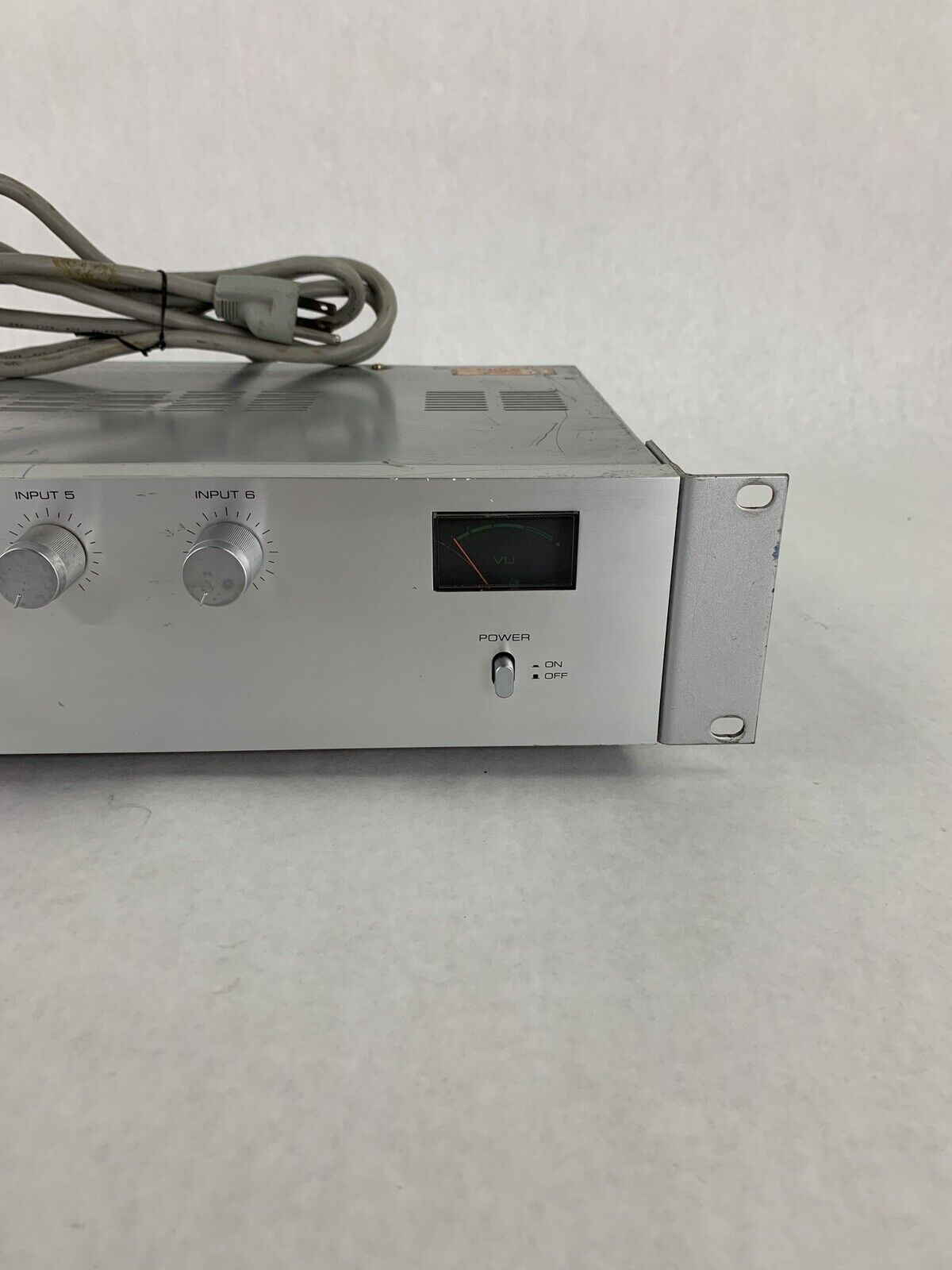 TOA A-903A 900 Series Mixer Power Amplifier Tested Missing Modular Cards