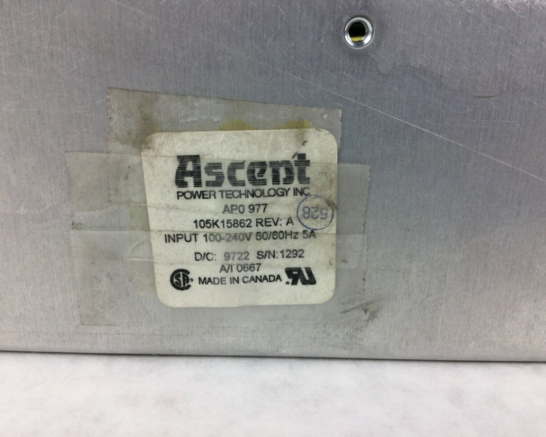 Ascent Power Supply APO 977 105k15862