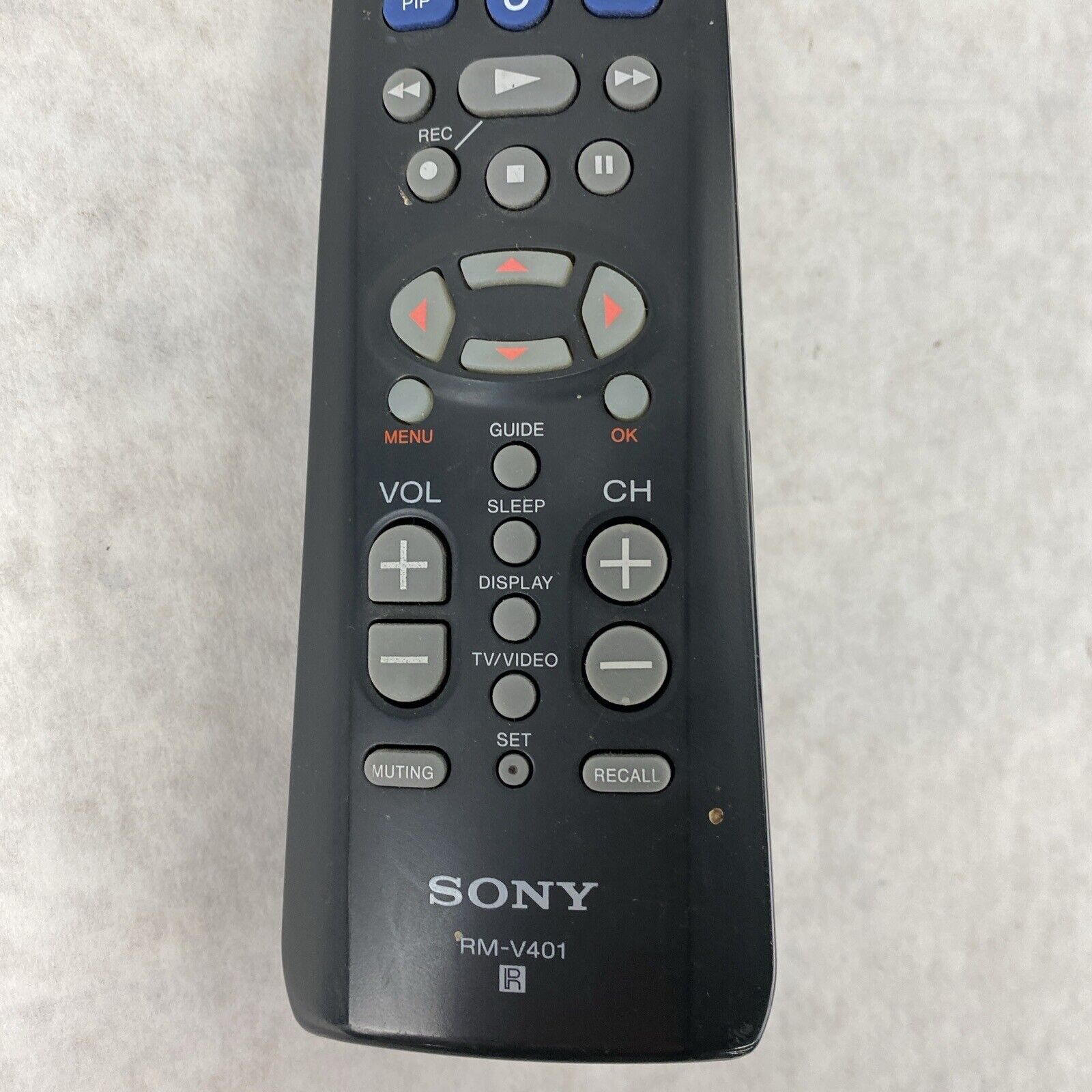 Sony RM-V401 TV CD DVD VCR Cable Satellite Reciever Remote Control TESTED