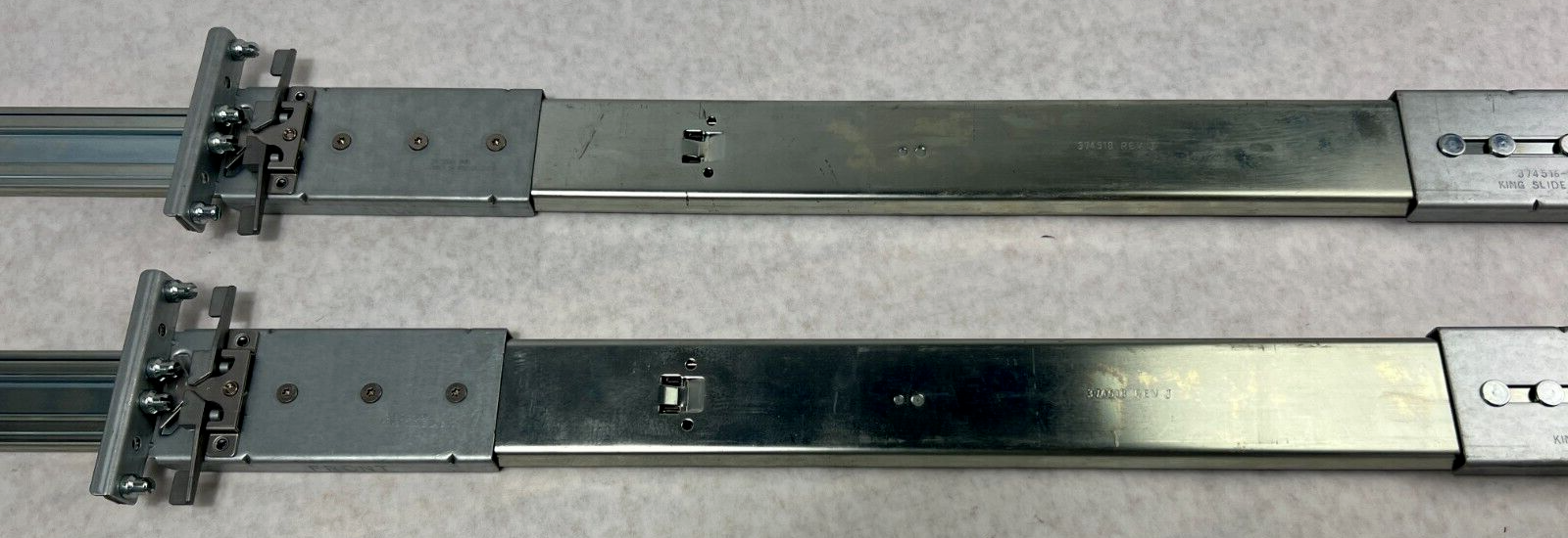 Kingslide 374518 2u-4u 30" Rails US6851773 Outers Only