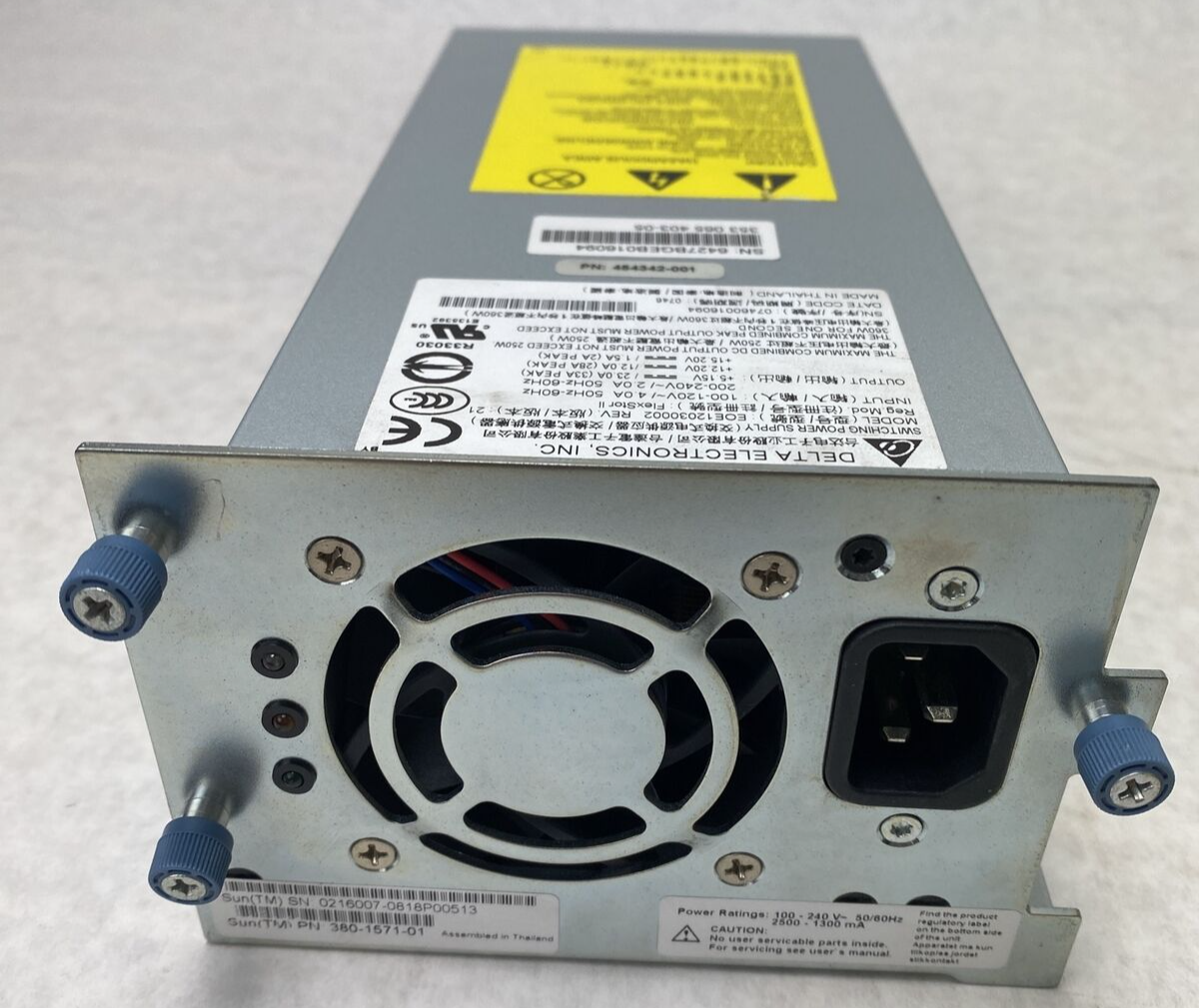 Delta Electronics 454342-001 EOE12030002 250W Power Supply