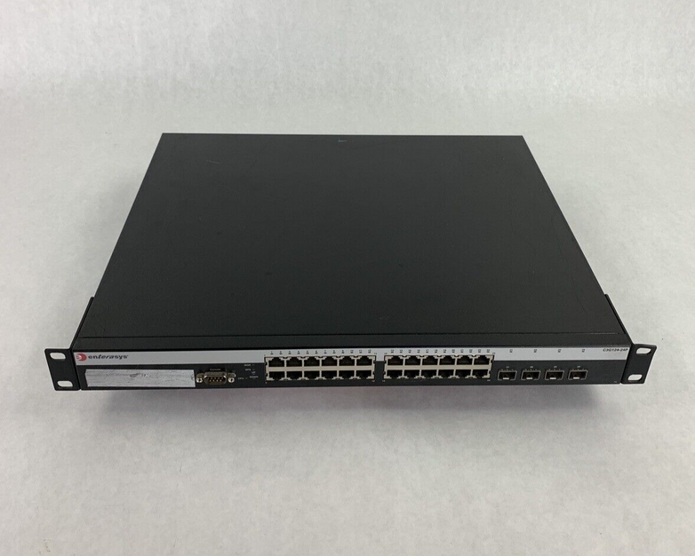Enterasys C3G124-24P 24 Port PoE Gigabit Managed Network Switch