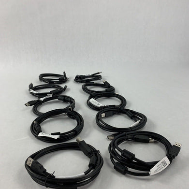 Lot of 10 HP USB 3.0 A Male to B Male Printer Scanner Cable
