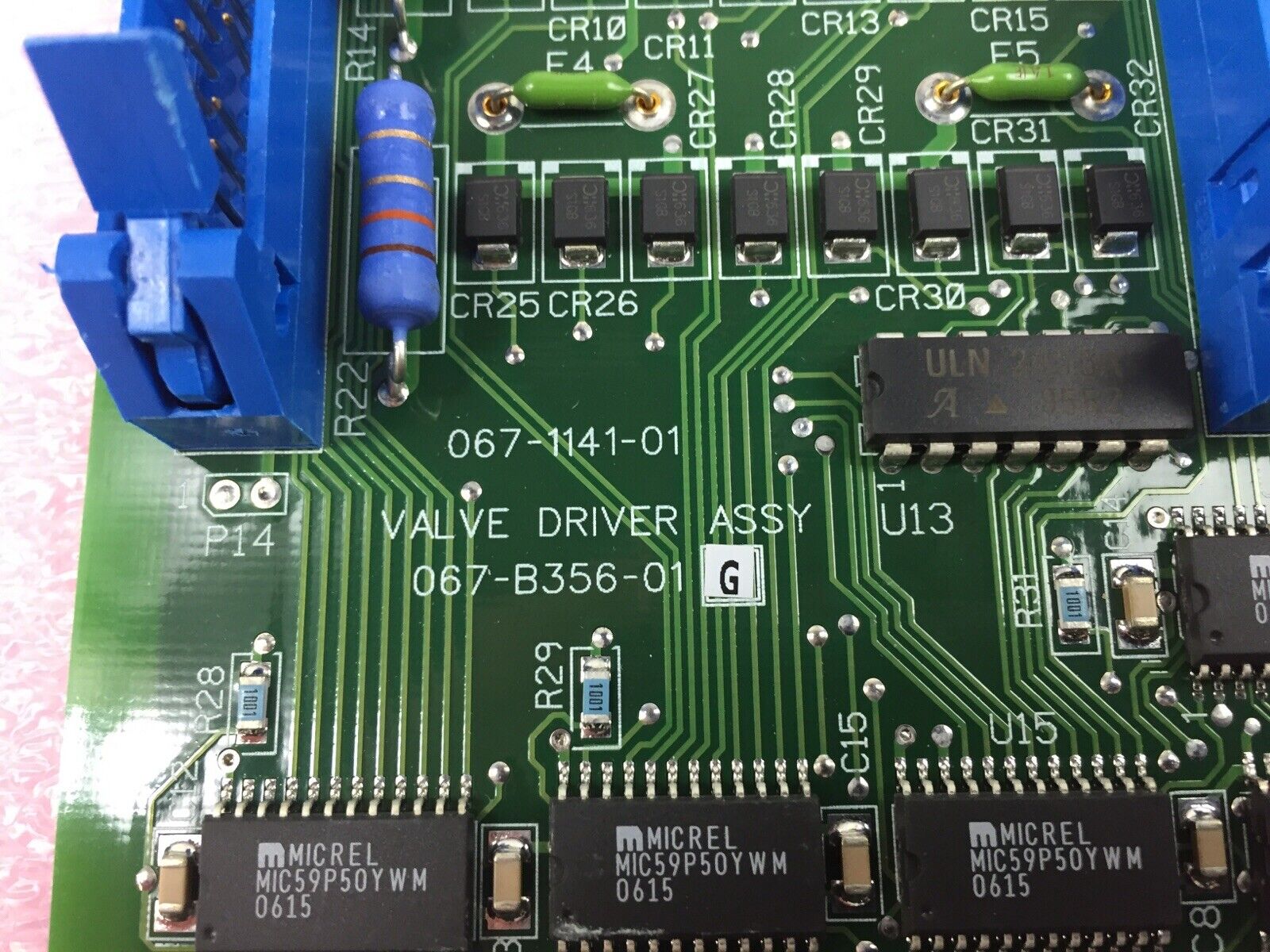 Siemens Bayer 067-B356-01 Valve Driver Assy Board 067-1140-01  Rev D Advia120