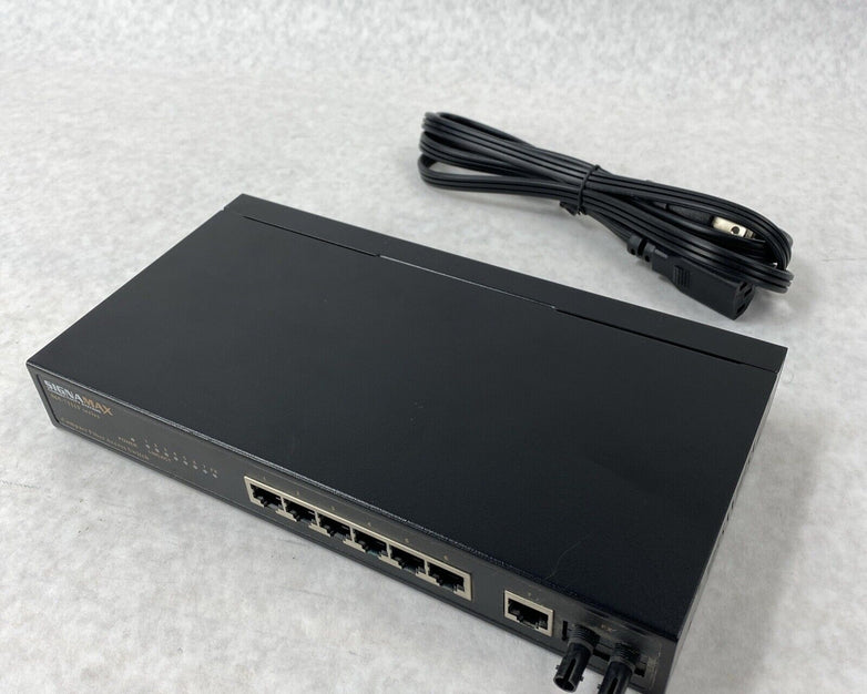 Signamax 065-7111F 6-Port 100Base Compact Fiber Access Switch Grade C