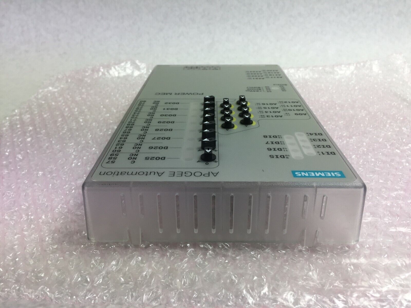 SIEMENS APOGEE Automation Power Mec   Front Cover ONLY