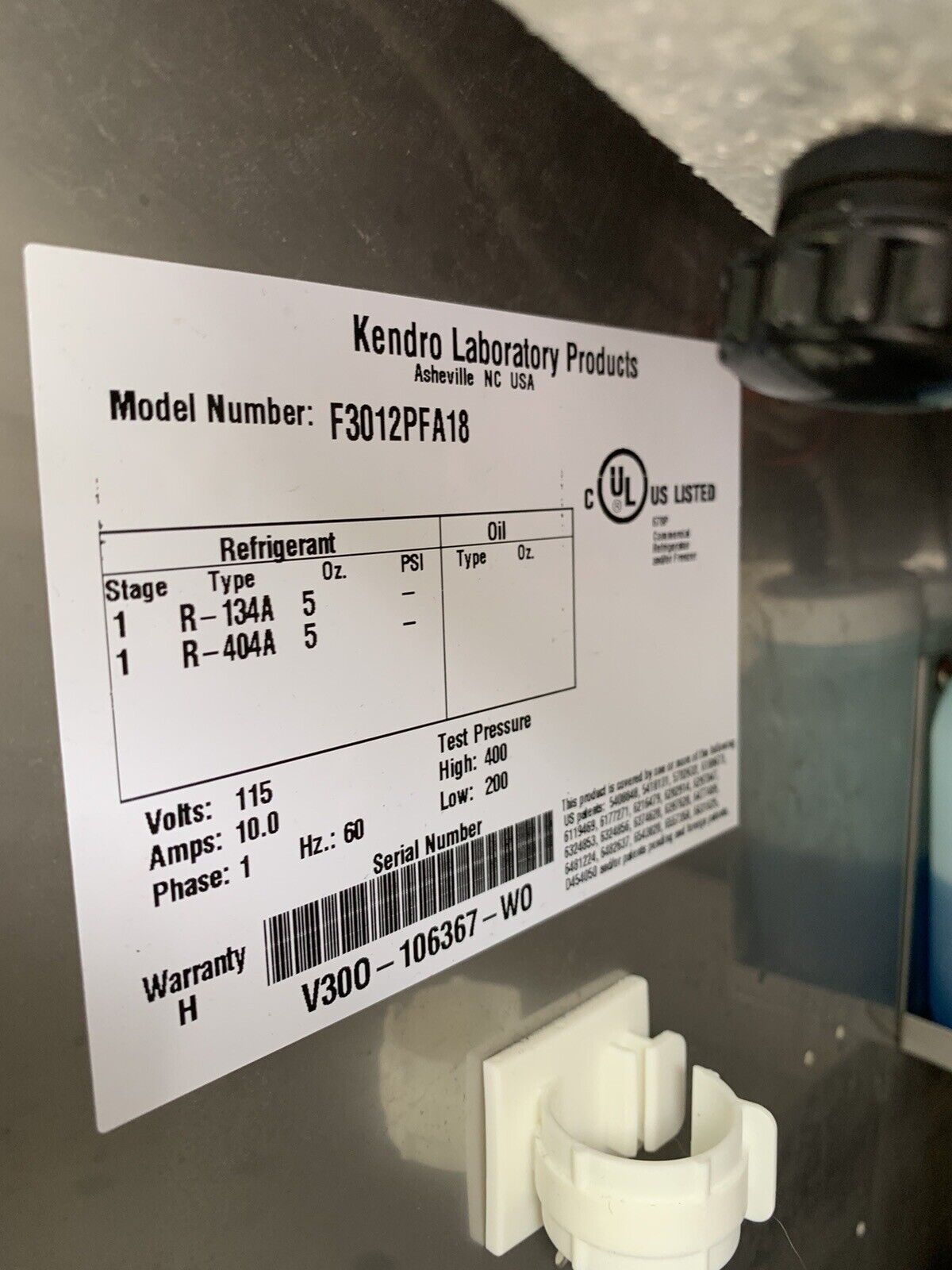 Kendro Laboratory Products Isotemp Plus F3012PFA18