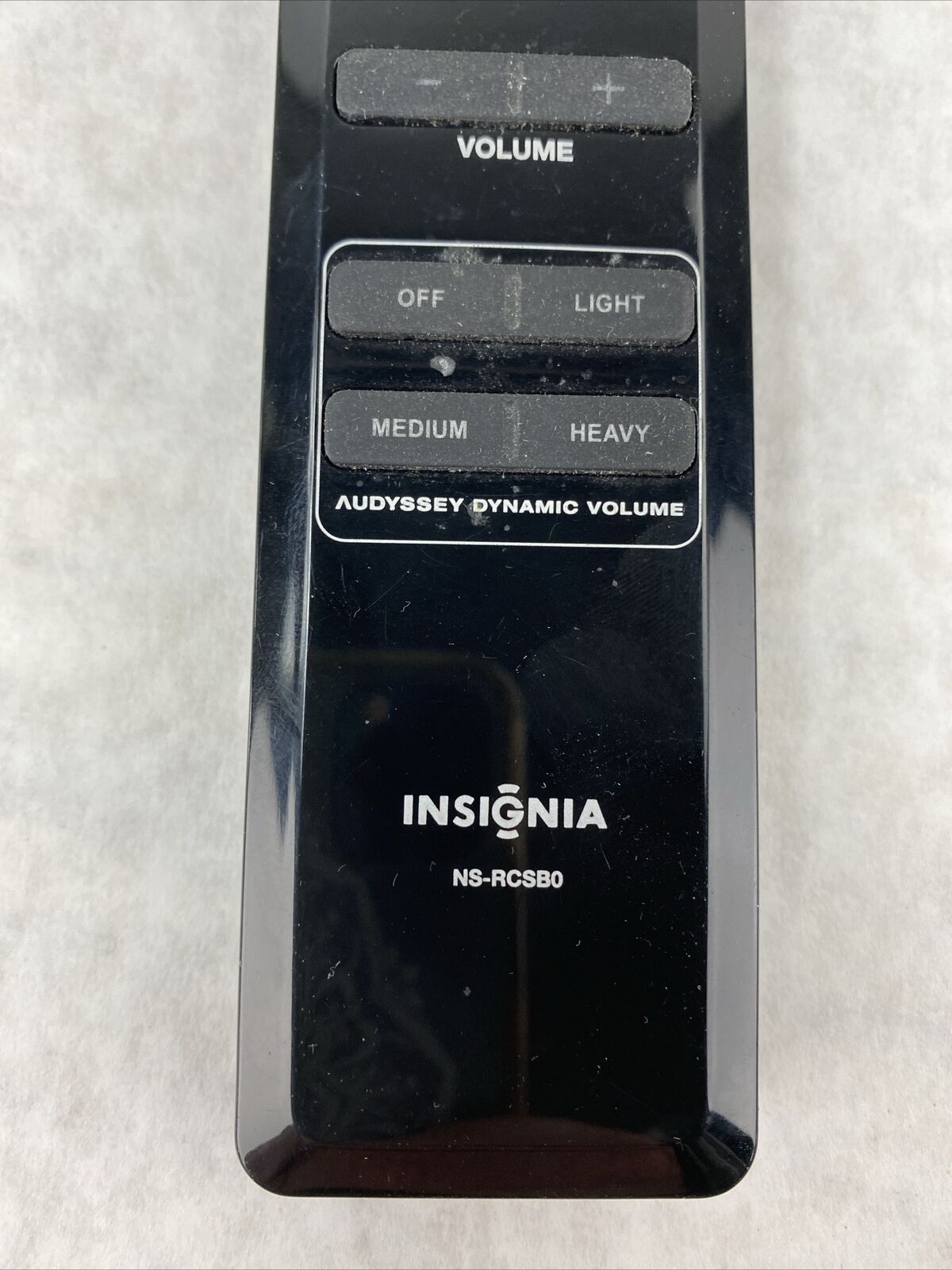 Insignia NS-RCSB0 Sound Bar Remote Control for NS-SBAR
