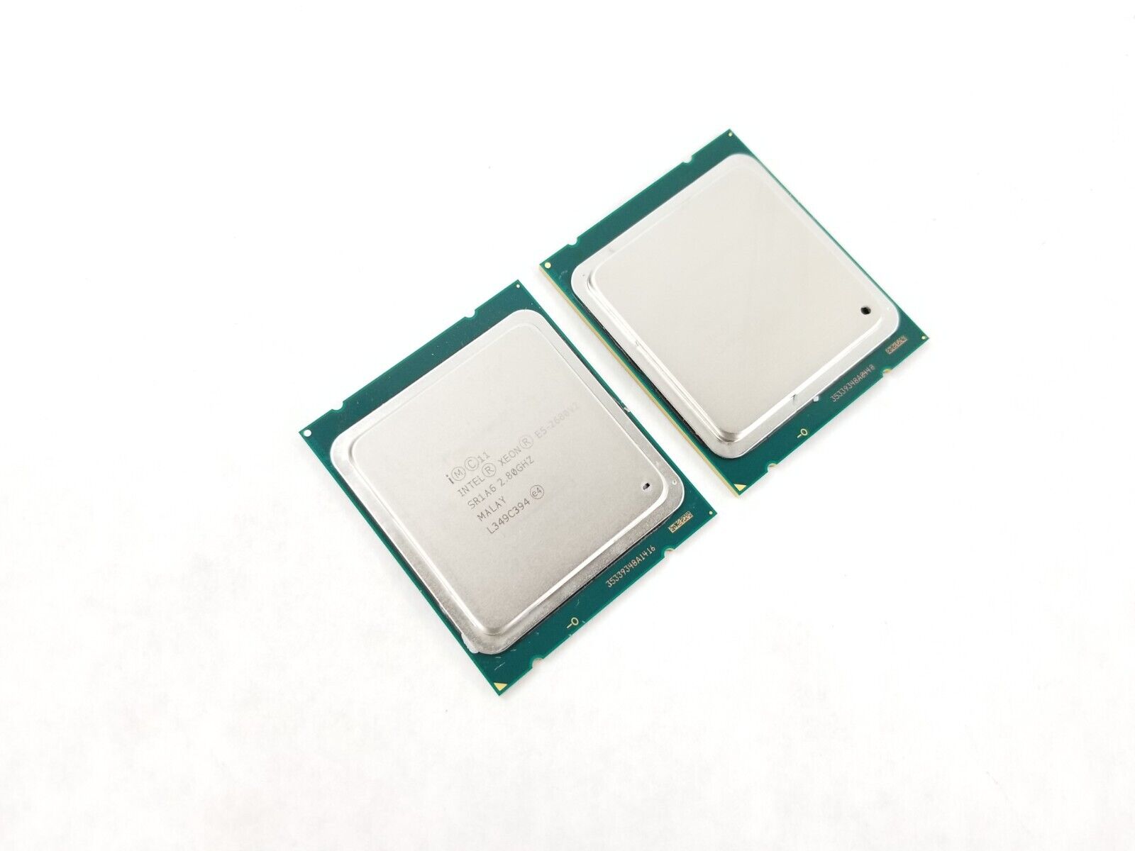 Matching Pair Intel Xeon E5-2680 V2 SR1A6 2.8GHz 10-Core LGA2011 CPU Processor