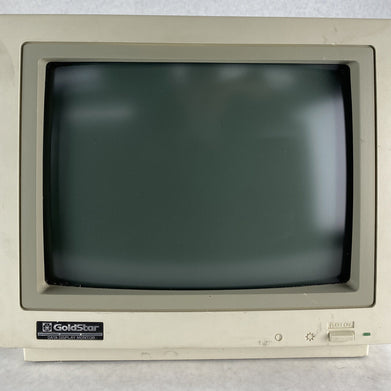 Goldstar MBM-2105G Vintage Monitor for Apple II Atari C64