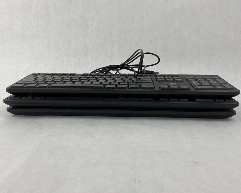 Lot of 3 Dell Keyboards KB212-B DP/N 04G481