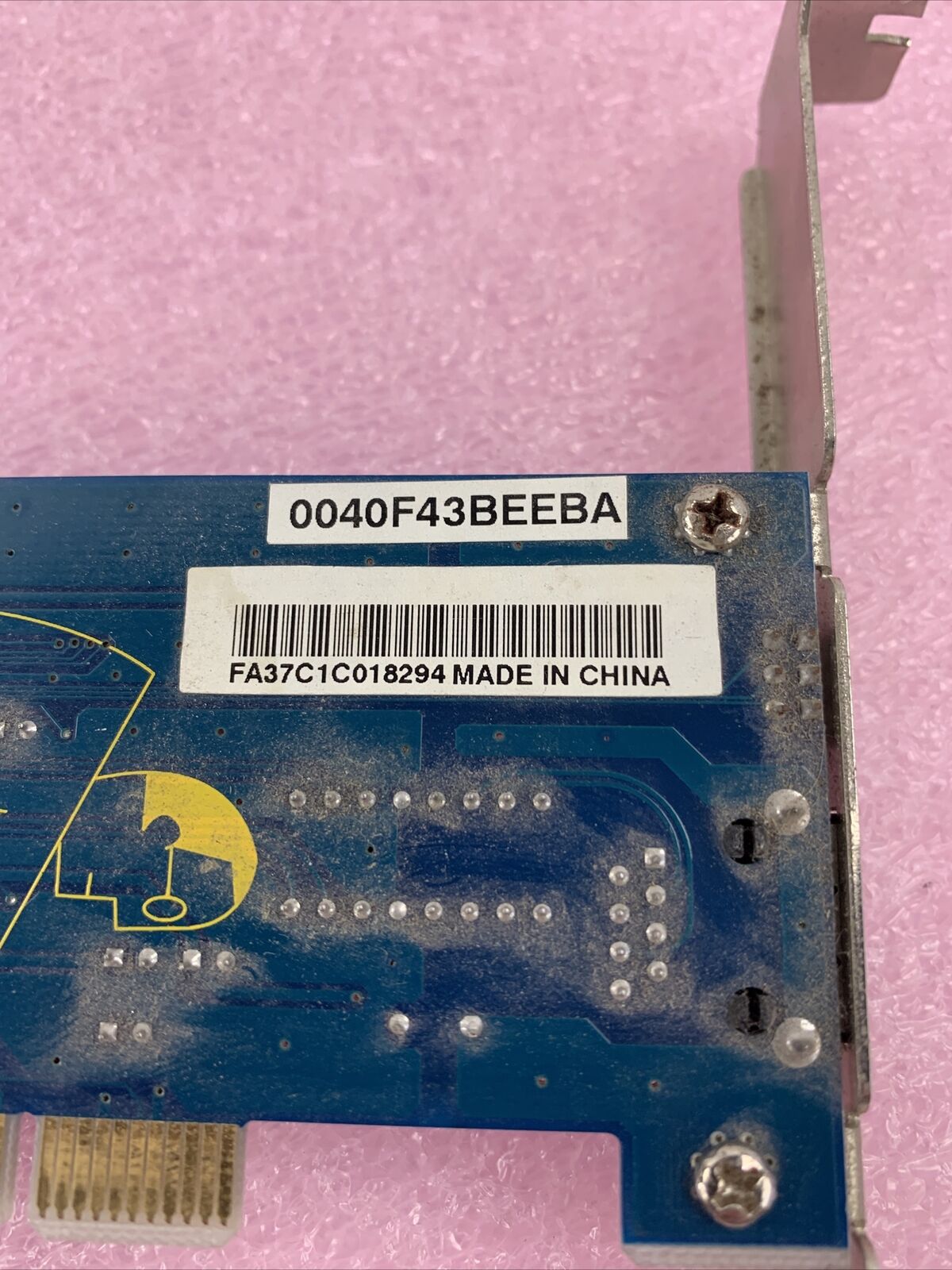NETGEAR FA311 REV-C1 PCI Network Card