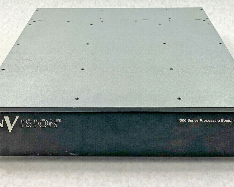 NVision 1 NV4002 case + 2 PS4002 power supplies + 8 DA4010 AES Fanout boards