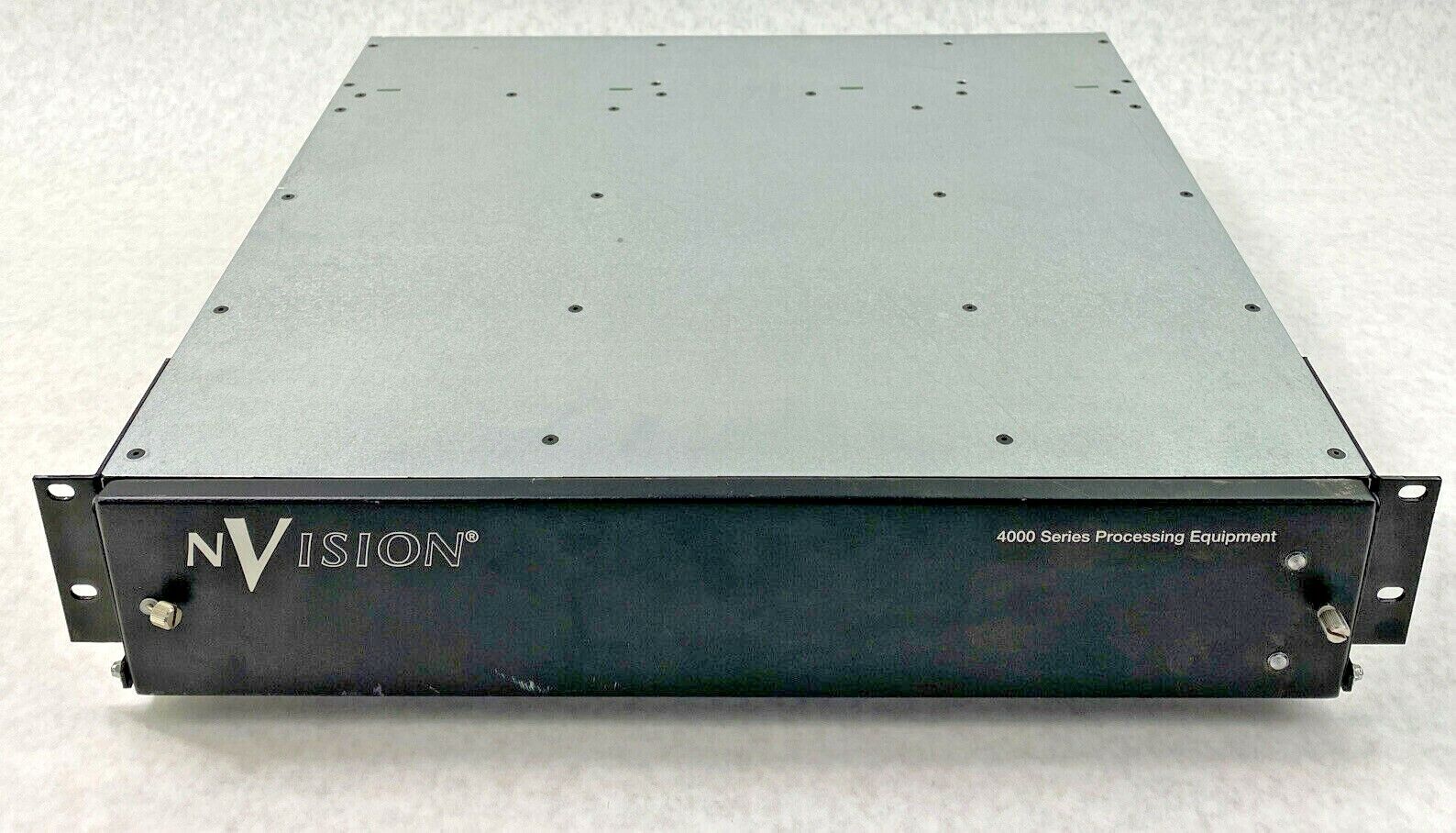 NVision 1 NV4002 case + 2 PS4002 power supplies + 8 DA4010 AES Fanout boards