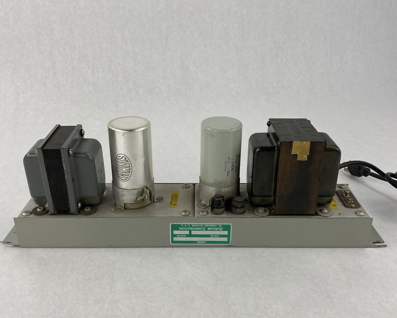 Dukane 17A255 Power Supply 110-971 D.C. Filter 125/250 Volts 127 Watts