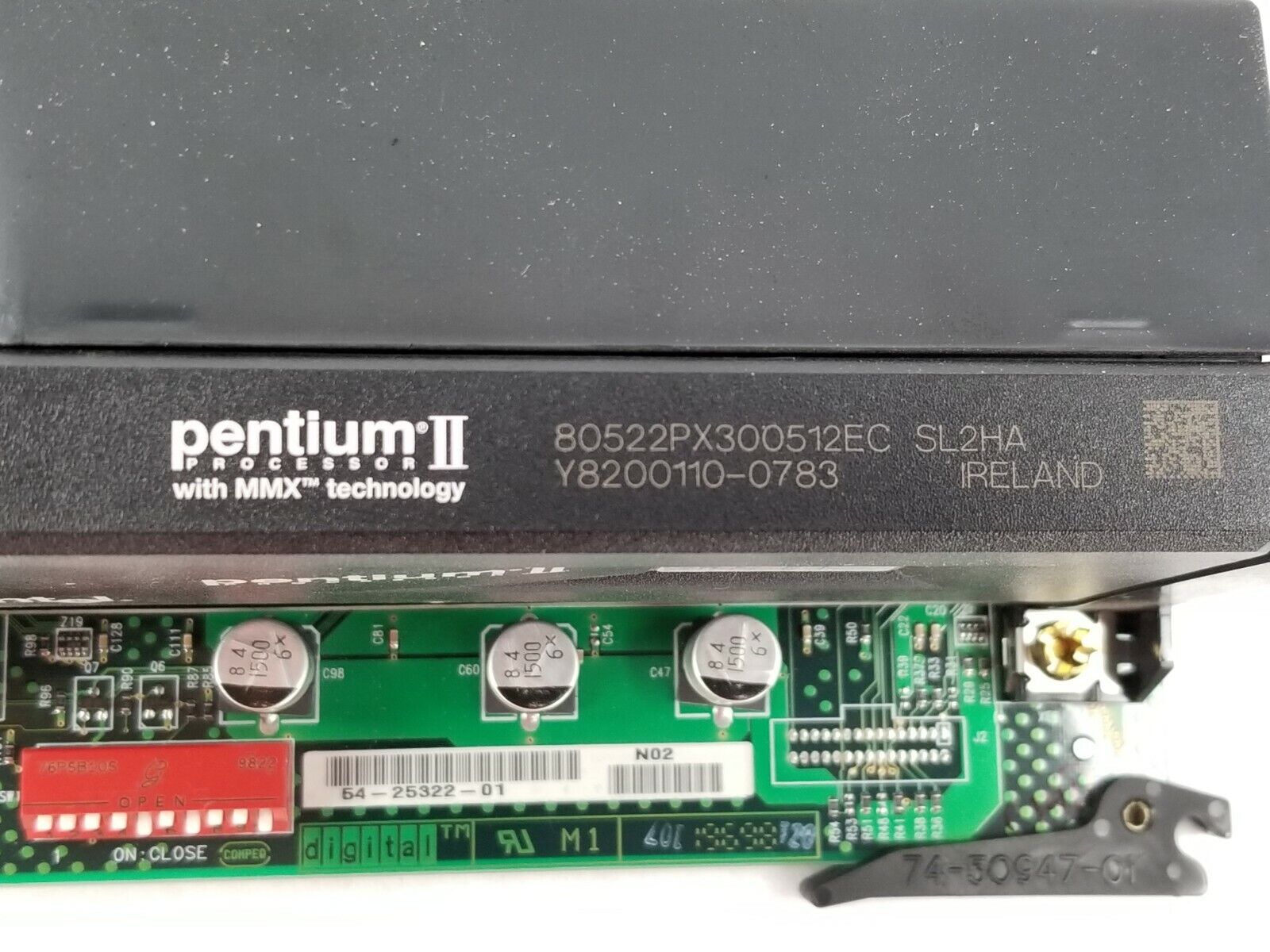 DEC 54-25322-01 Digital PC 5000 Motherboard Pentium II 300MHz 64MB RAM
