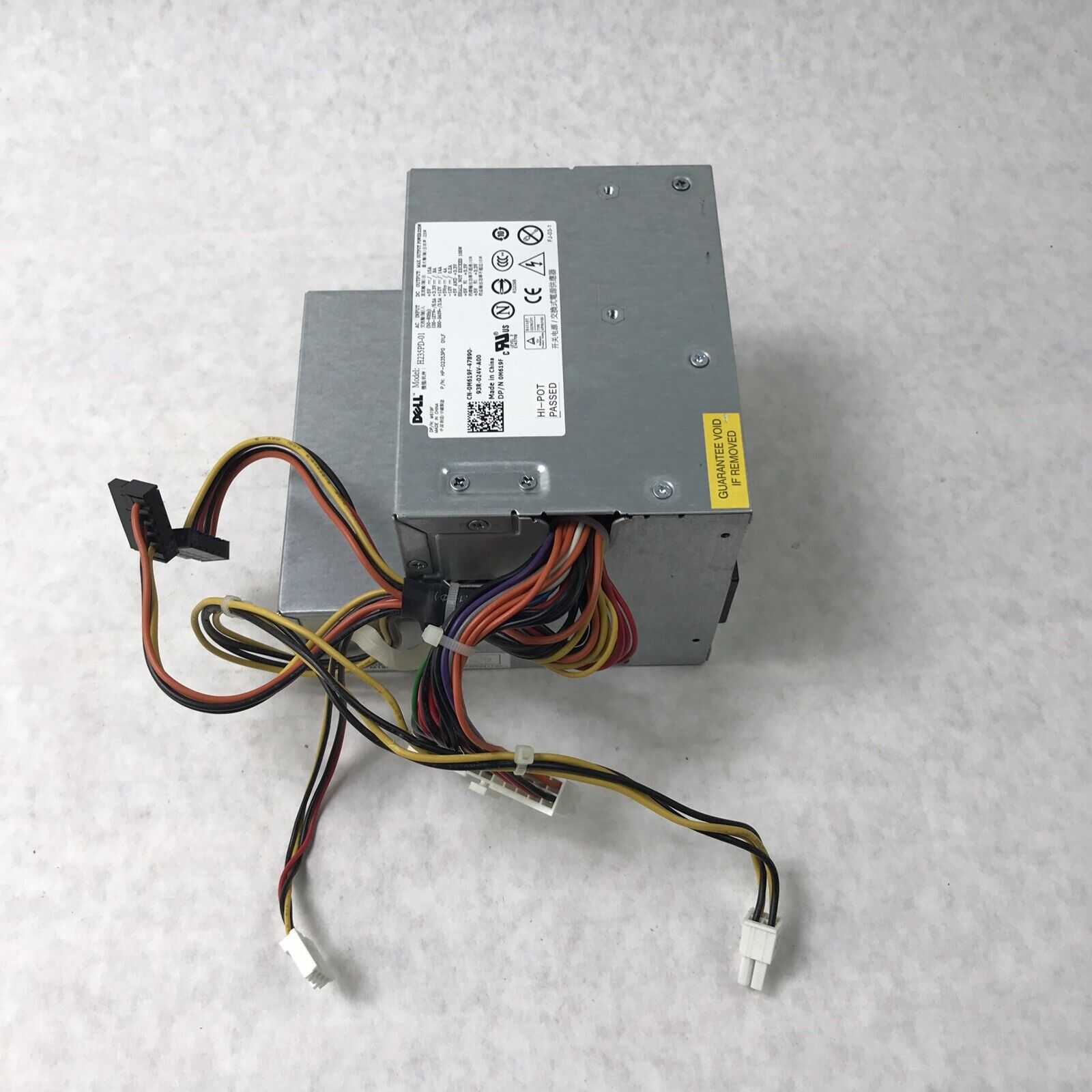 Dell H235PD-01 60Hz 240V Power Supply 0M619F (Tested and Working
