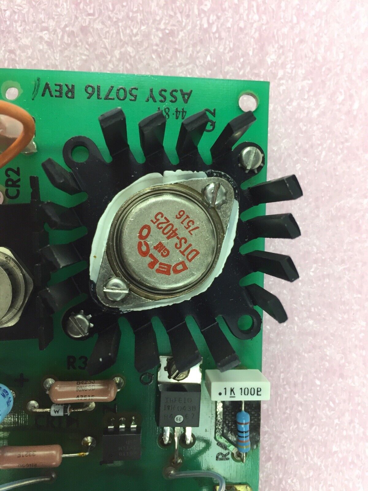 Circuit Board - F50712-0 - ASSY 50716 REV 1 - Replacement Part