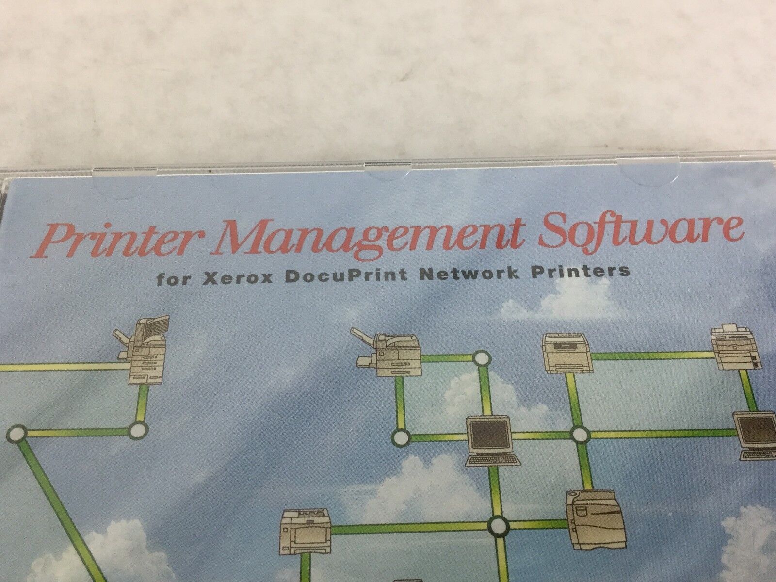 Printer Management Software CD for Xerox DocuPrint Network Printers 300K82320