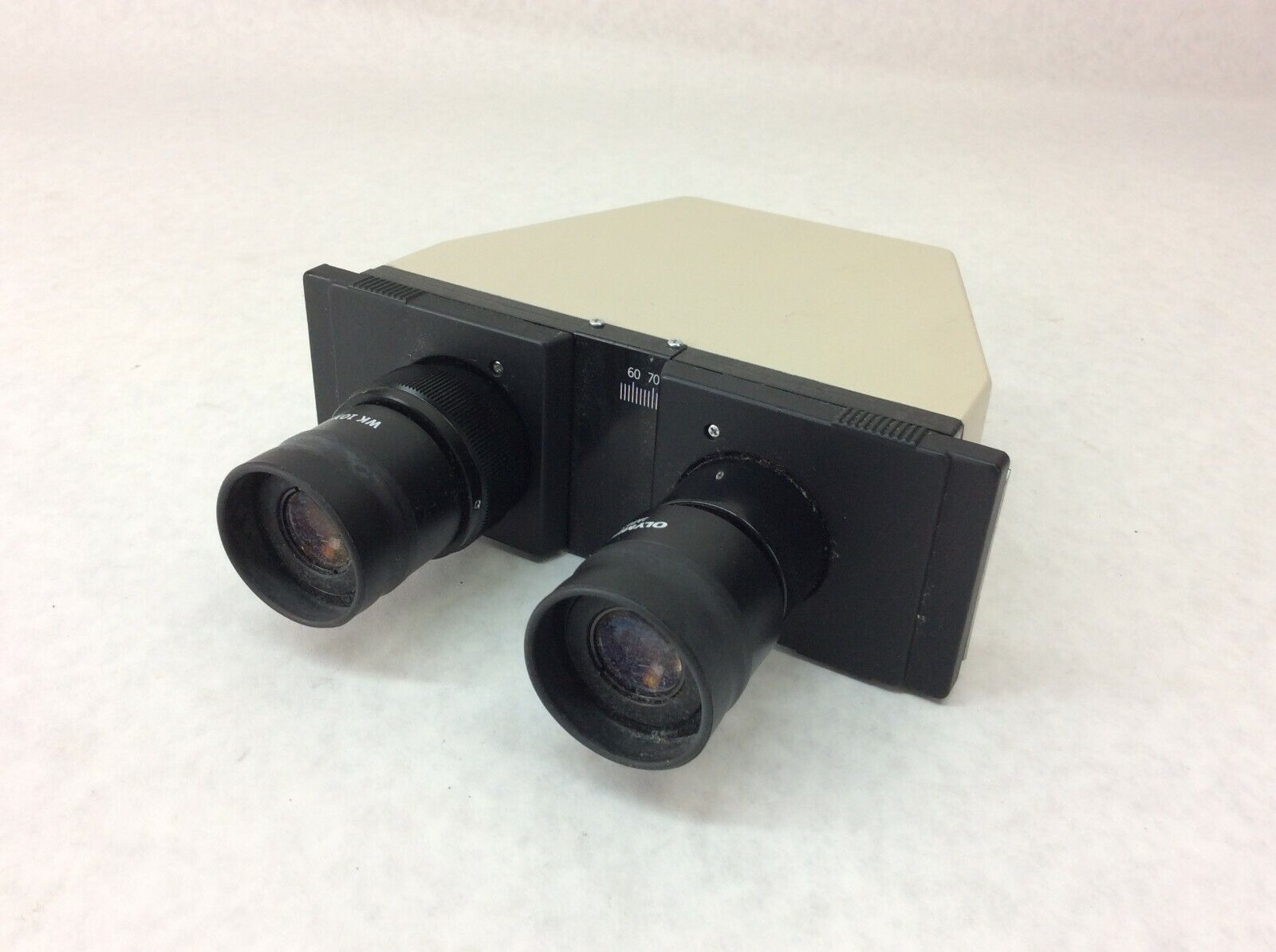 Olympus Microscope BH-2 Binocular Head w/ WK 10X 20L Eye Piece