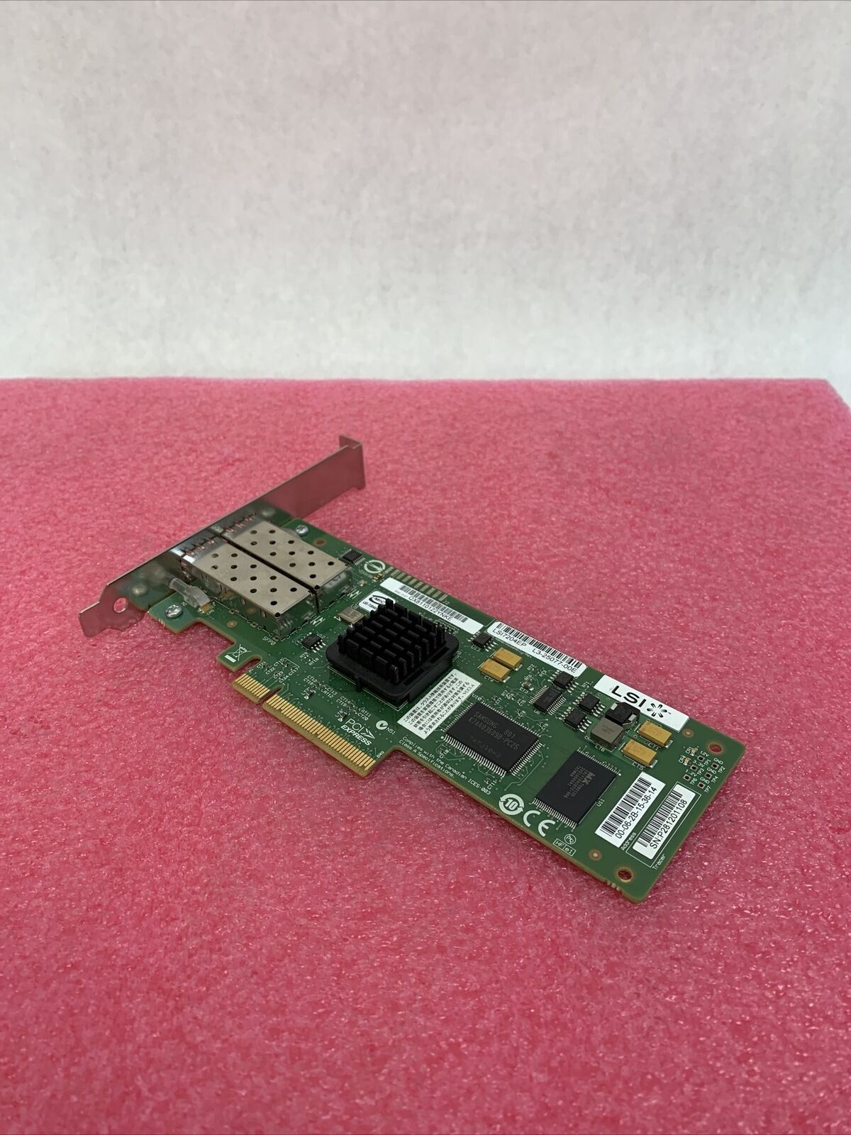 LSI 7204EP-LC 4GB Dual-Port PCIe Fiber Channel