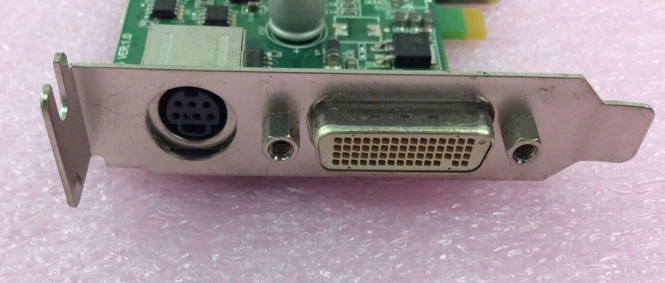Lot of ( 2 ) NVIDIA GeForce 9300 GE P805 PCI-e DMS-59 256MB Video Card GPU