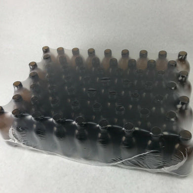 Lot of 60 250ml Brown Glass Bottles Chemistry Science Lab No Caps