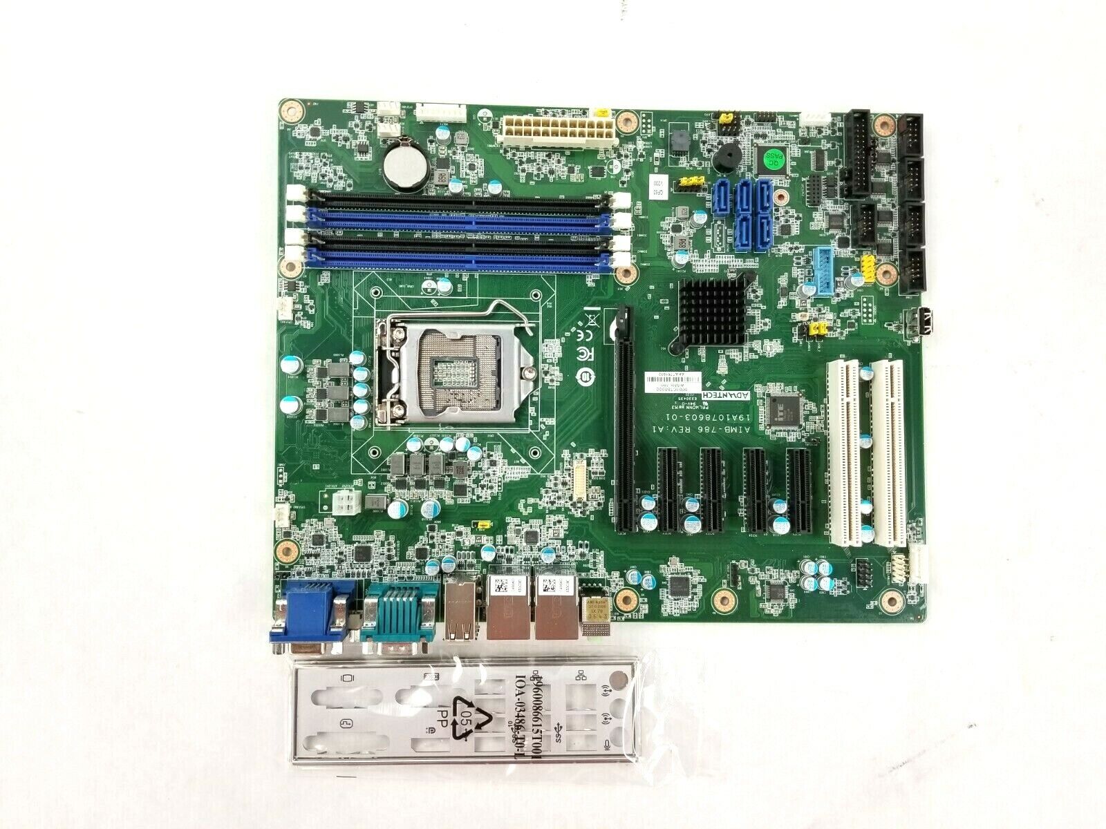 Advantech AIMB-786 REV A1 19A1078603-01 For Parts or Repair