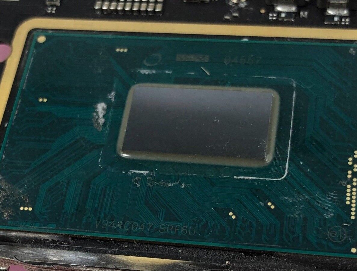Intel Core i7-9750H SRF6U Apple Macbook CPU Soldered to Board