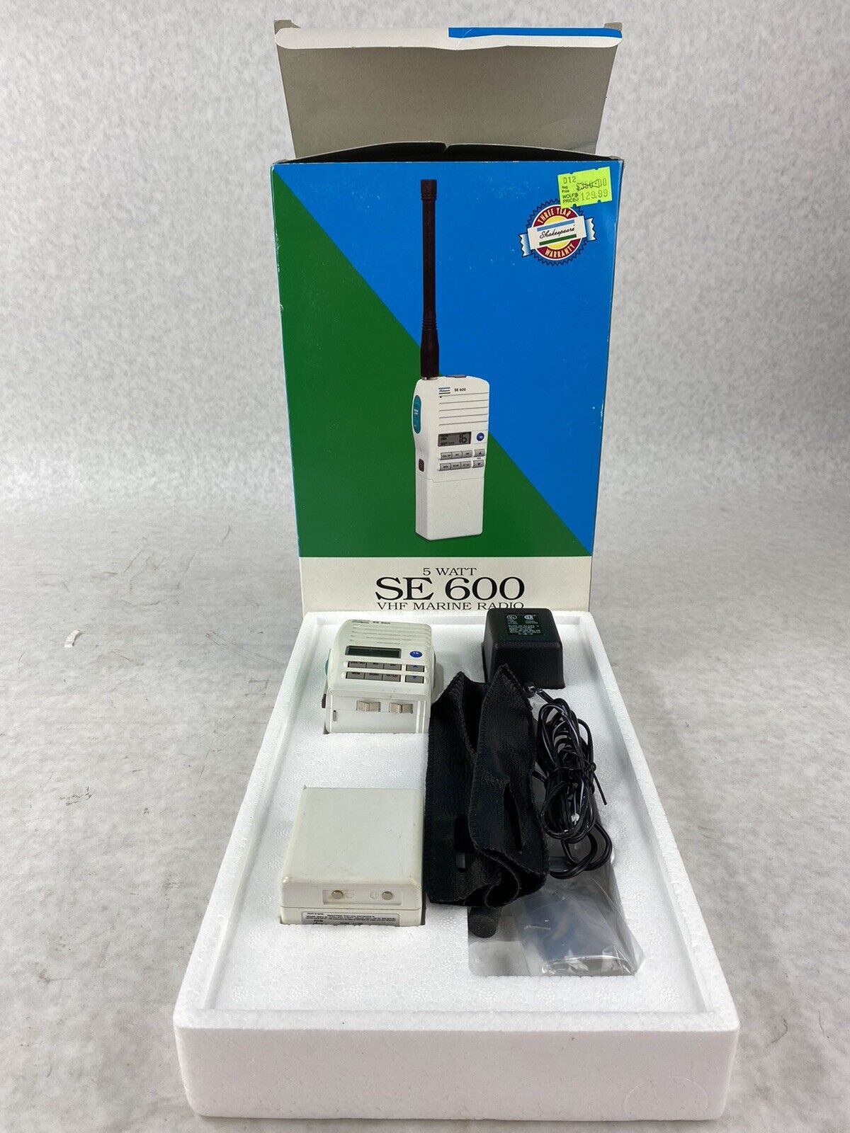 Shakespeare SE 600 VHF Marine Radio Transceiver