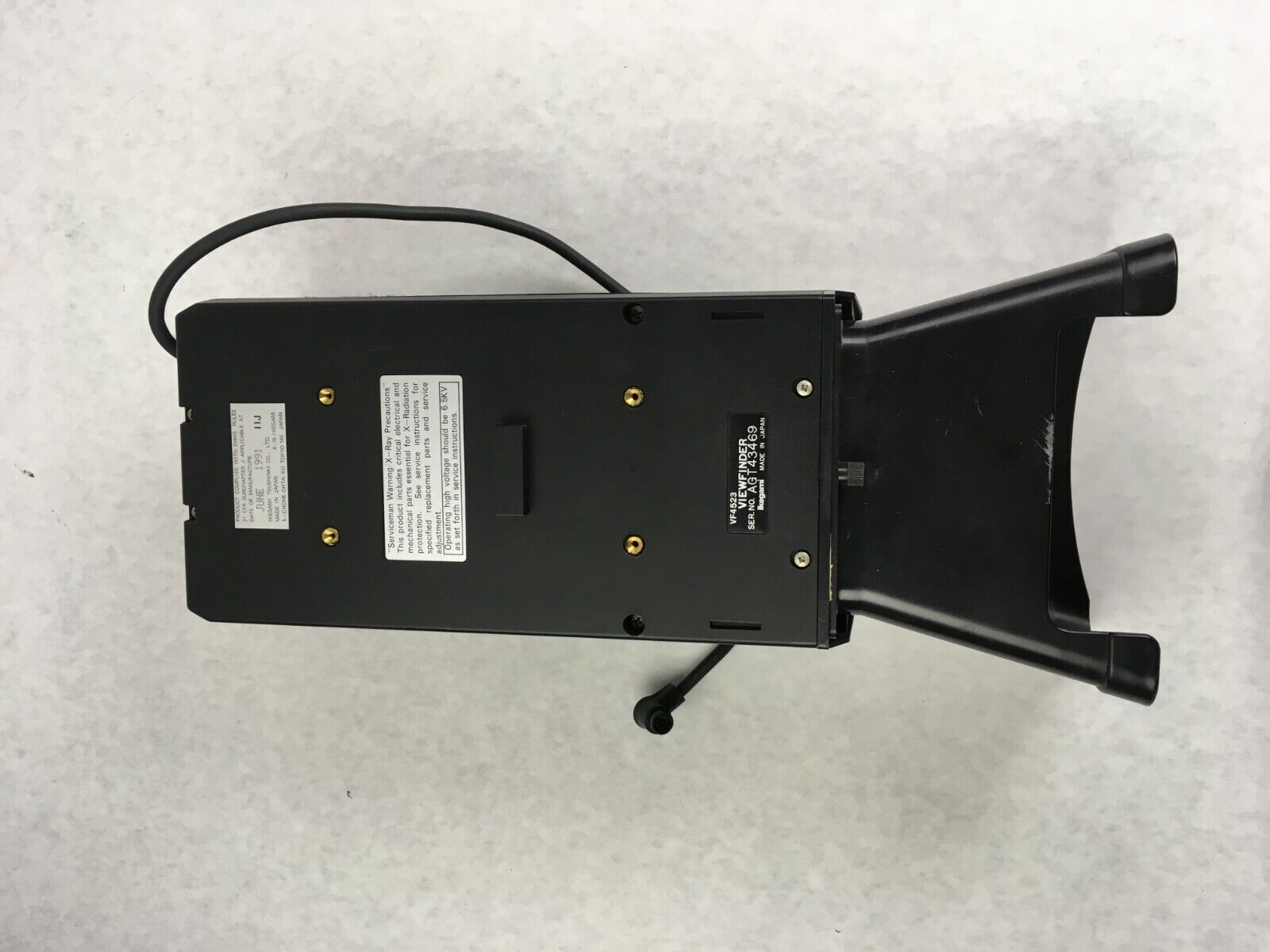 Ikegami Studio Viewfinder VF4523 With Hood