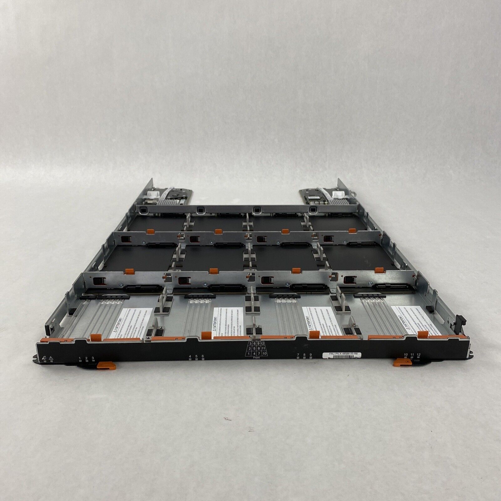 NetApp X-48566-00-R6  12-Slot Drive Shelf Drawer Module-1 w/ Q48SK12033NRFJ IC