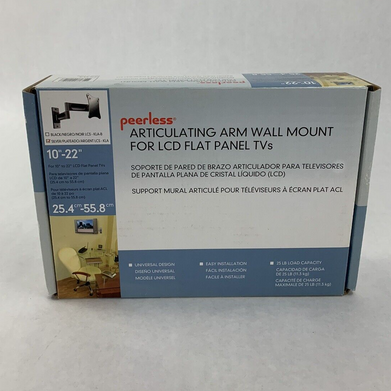 Peerless LCS-KLA Full Motion Wall Mount for 13-22" TVs