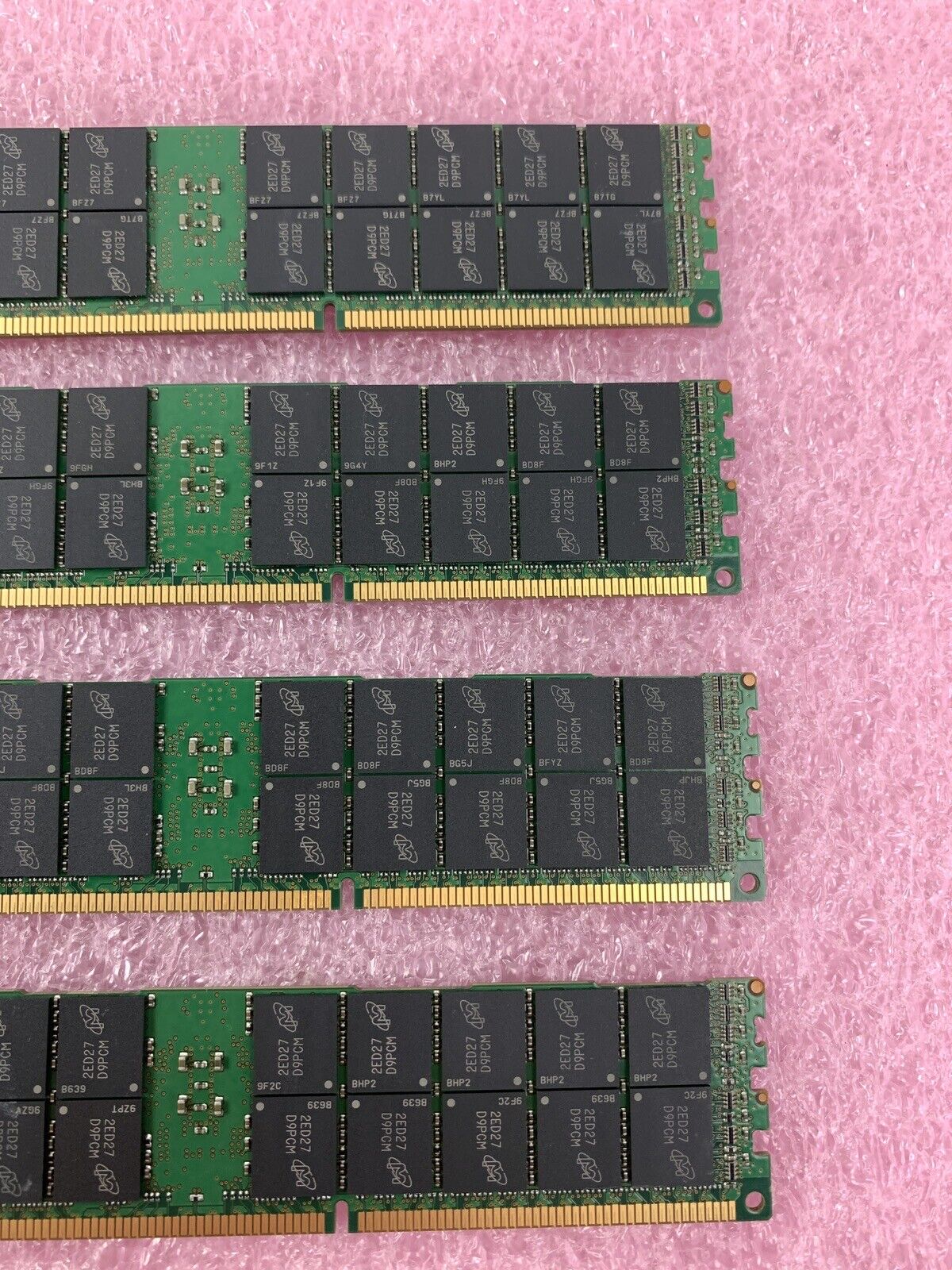 Lot of 4 Mircron 16GB 2RX4 PC3L-12800R MT36KSF2G72PZ-1G4D1HF SERVER RAM