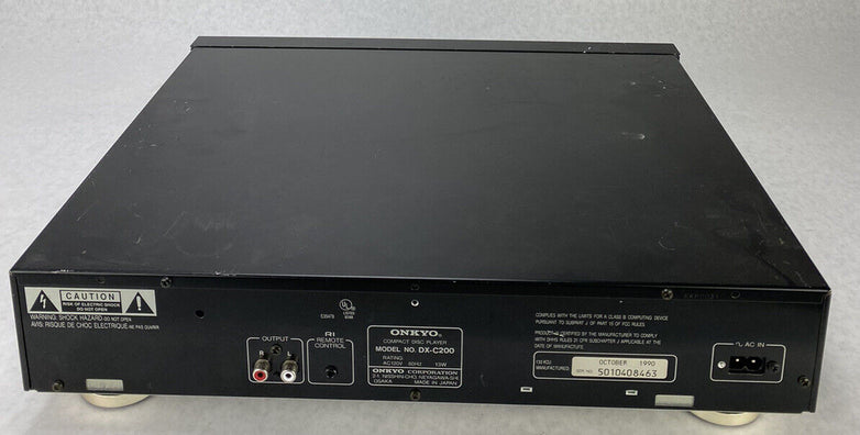 Onkyo DX-C200 Compact Disc Player Changer NEEDS REPAIR